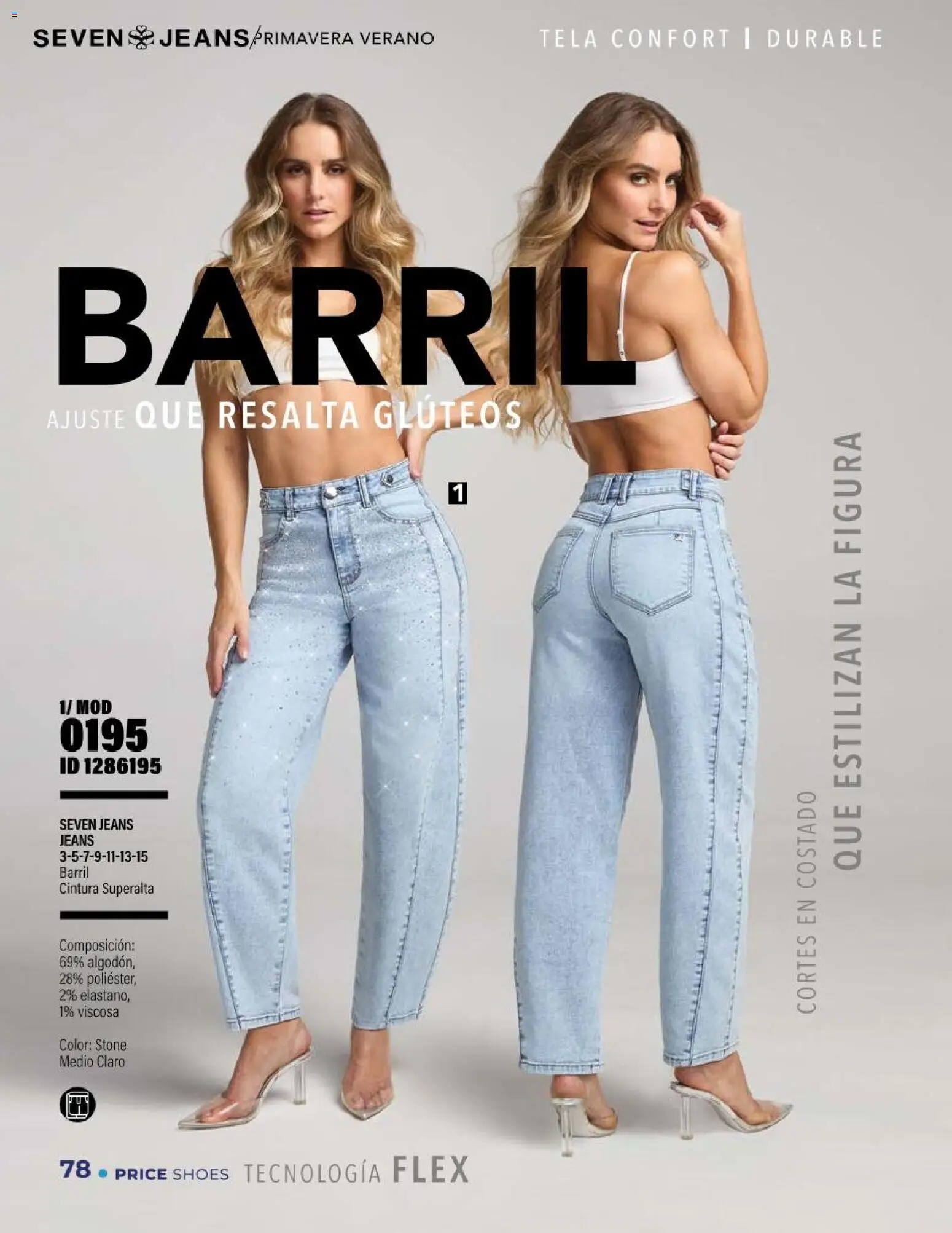 Nuevas ofertas de Price Shoes válidas en toda la República Mexicana desde el 05.02.2026. ¡Encuentra las mejores ofertas en Price Shoes catálogo Jeans! | Página: 78