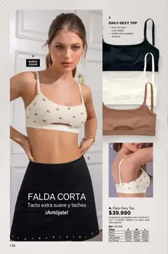 Leonisa - Catálogo -  Vista previa de la revista de la tienda Leonisa valido desde el 05.02.2026 | Página: 134 | Productos: Falda, Top, Café