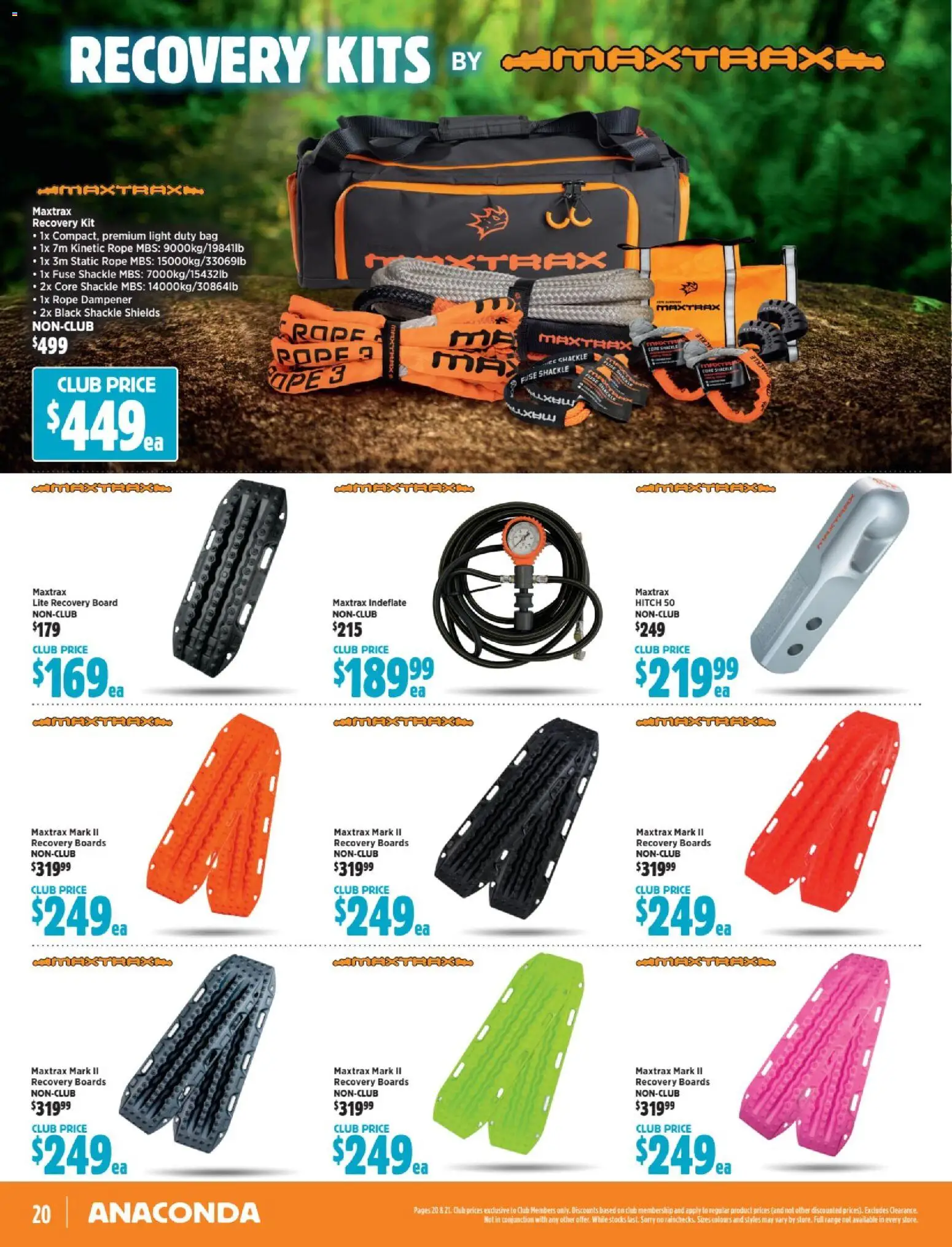 Anaconda catalogue - valid from 27.10.2025 | Page: 20 | Products: Light, Kits, Bag