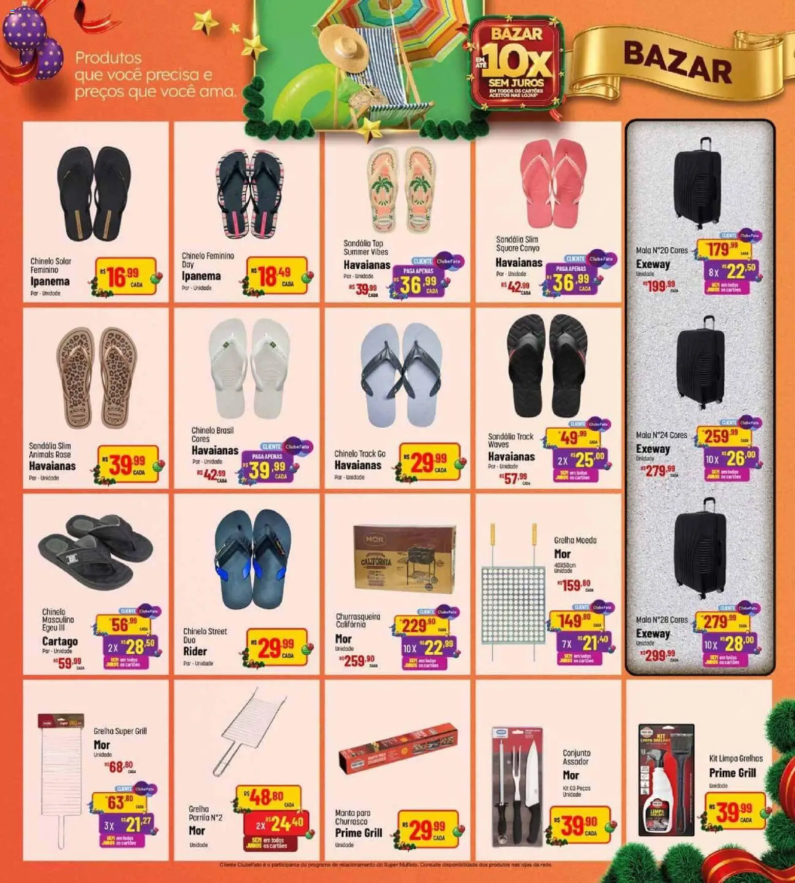 Max Atacadista Folheto - válido de 17.11.2025 | Página: 19 | Produtos: Grill, Cama, Churrasqueira