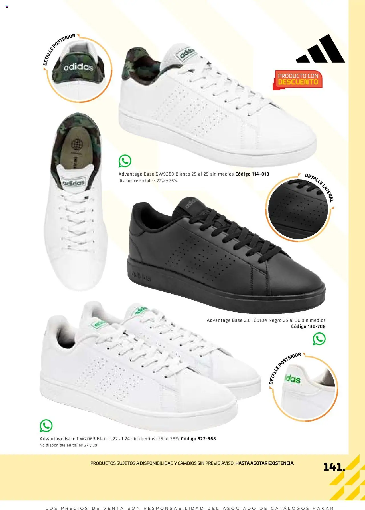 Nuevas ofertas de SC Pakar válidas en toda la República Mexicana desde el 29.08.2025. ¡Encuentra las mejores ofertas en SC Pakar - Catálogo Otoño Men Tomo 1! | Página: 141