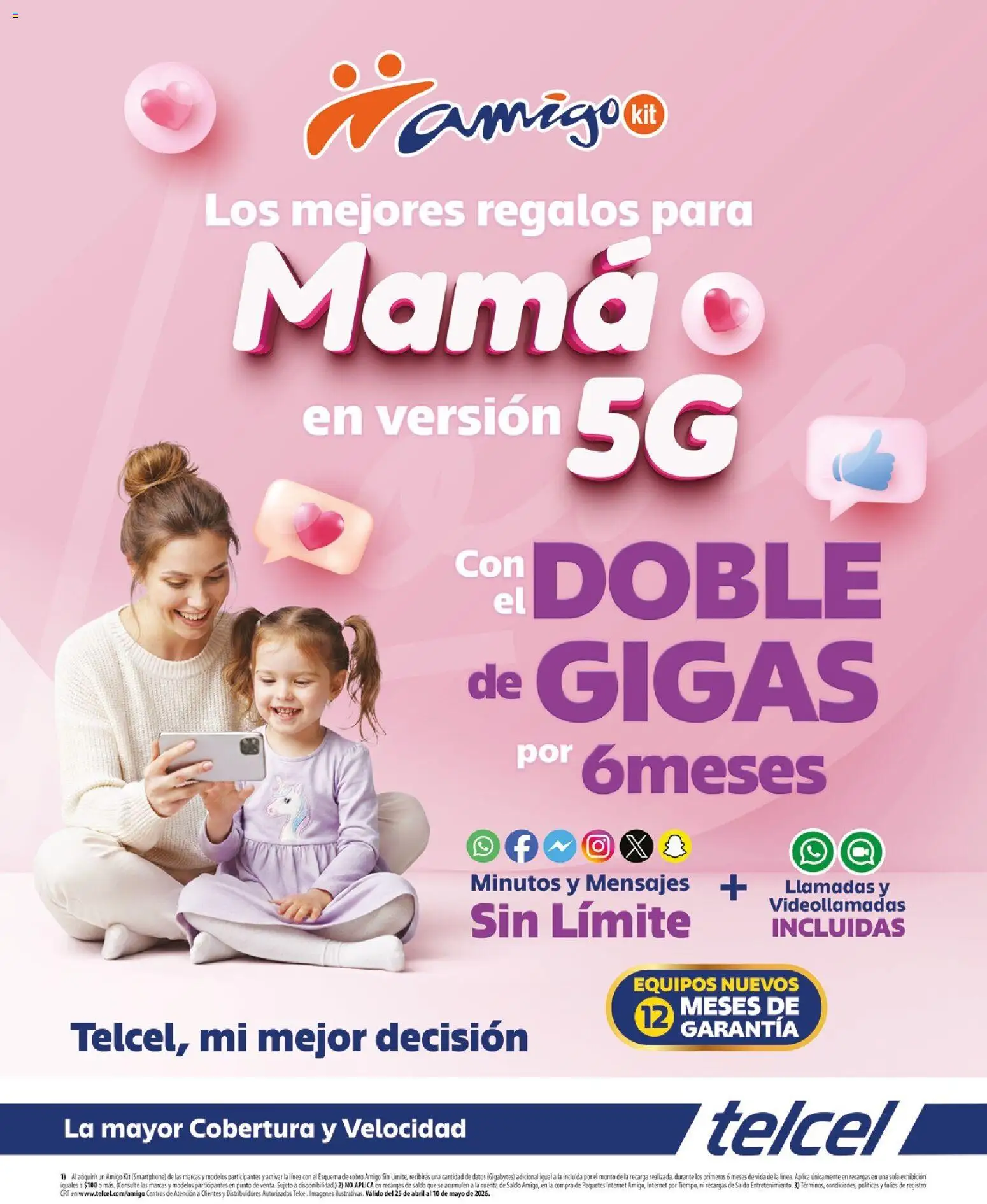 Nuevas ofertas de Coppel válidas en toda la República Mexicana desde el 25.04.2026. ¡Encuentra las mejores ofertas en Coppel catálogo Los regalos que mamá siempre quiere! | Página: 72 | Productos: Smartphone