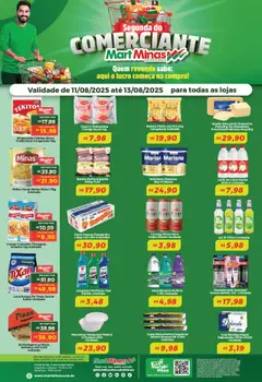 Mart Minas - Ofertas Comerciante - Pré-Visualização do folheto da loja Mart Minas, válido de 11.08.2025