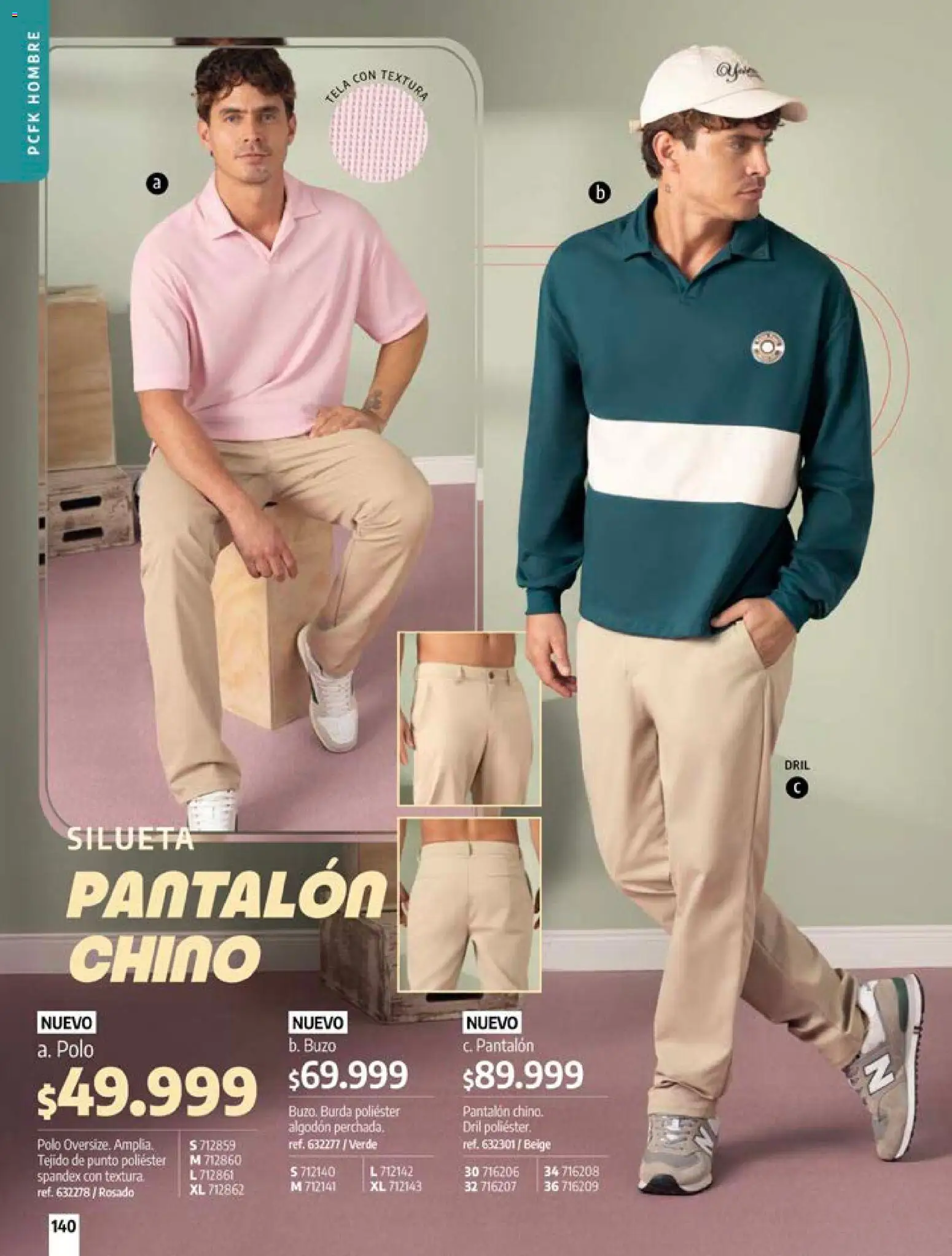 Pacifika revista - valida desde el 24.04.2026 | Página: 140 | Productos: Algodón, Buzo