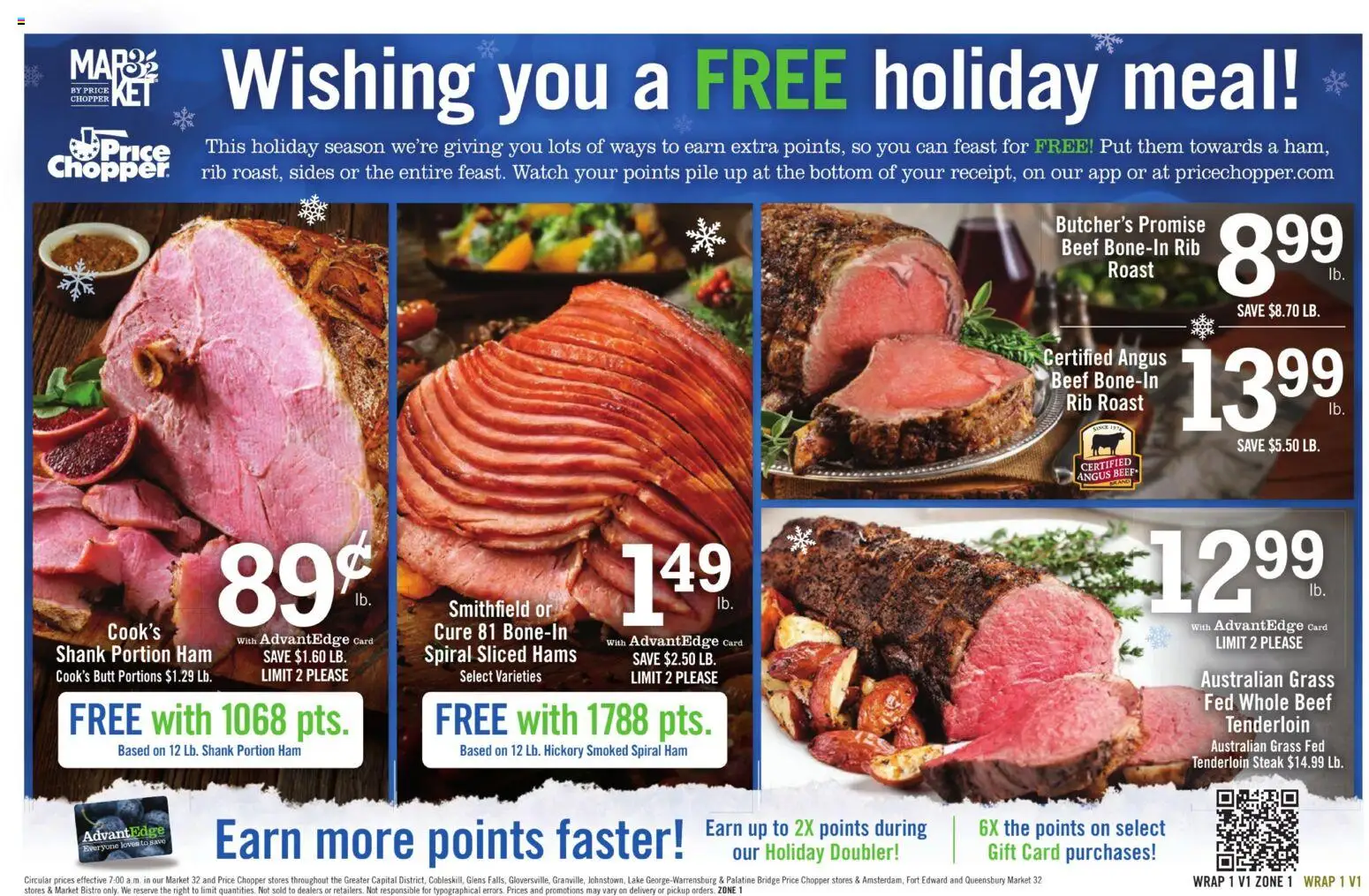 Price Chopper Weekly Ad - valid from 13.12.2025 | Page: 13 | Products: Ham, Beef, Watch