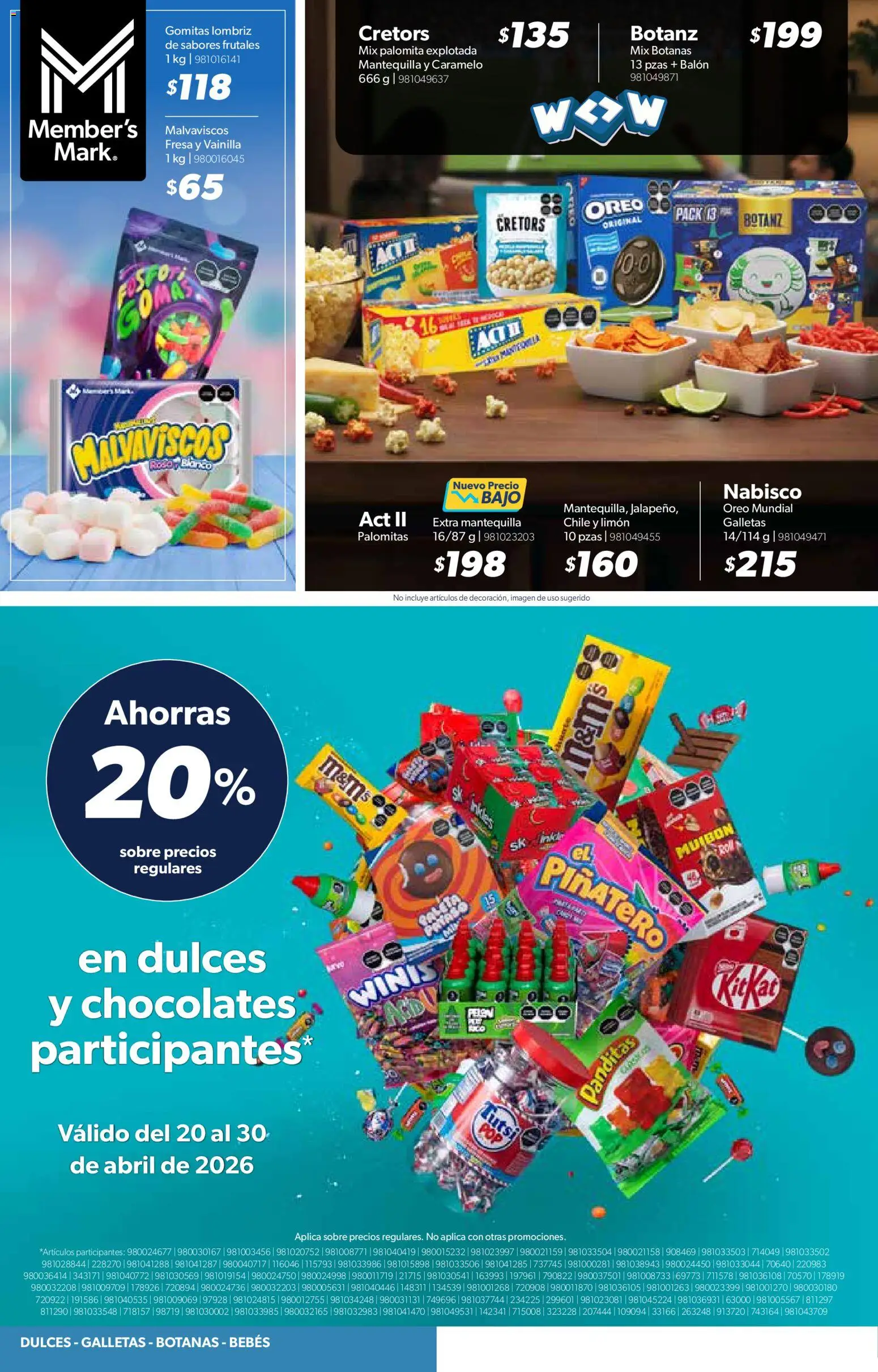 Nuevas ofertas de Sam's Club válidas en toda la República Mexicana desde el 01.04.2026. ¡Encuentra las mejores ofertas en Sam's Club catálogo! | Página: 14