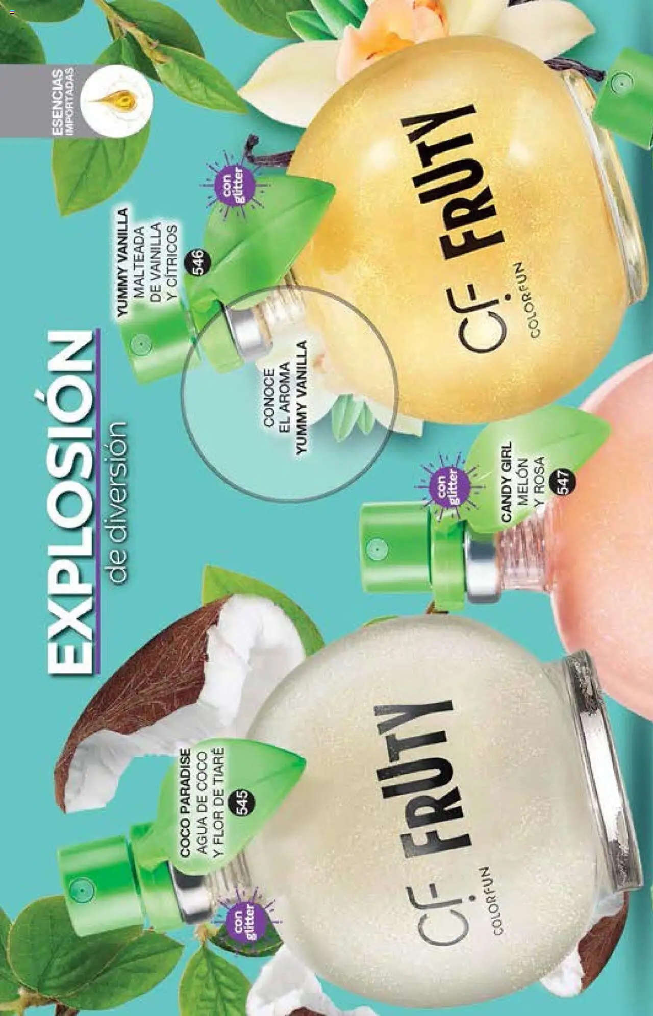 Nuevas ofertas de Fuller válidas en toda la República Mexicana desde el 15.10.2025. ¡Encuentra las mejores ofertas en Fuller - Campaña 14 2025! | Página: 184 | Productos: Melón, Agua, Glitter, Esencias