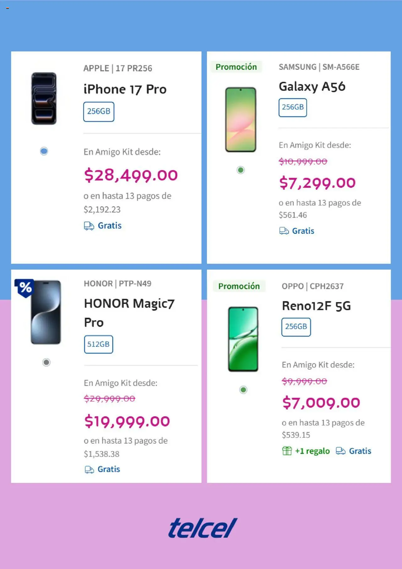 Nuevas ofertas de Telcel válidas en toda la República Mexicana desde el 06.10.2025. ¡Encuentra las mejores ofertas en Telcel - Catálogo! | Página: 3