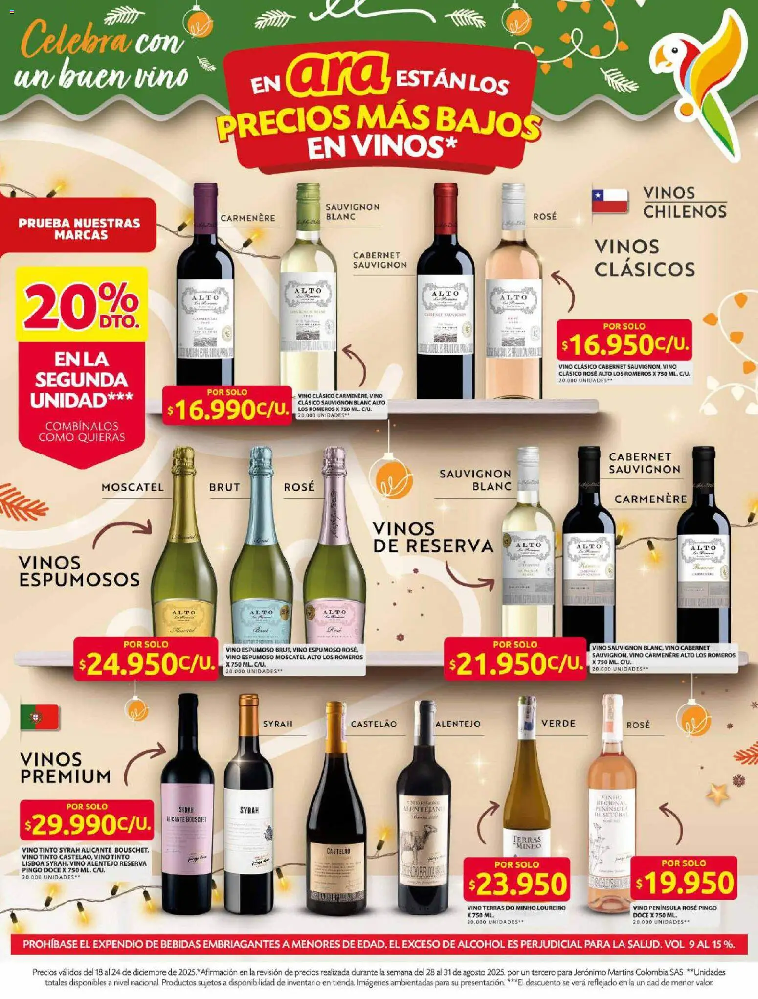 Ara revista - valida desde el 18.12.2025 | Página: 6 | Productos: Brazo de reina, Vino, Tintura