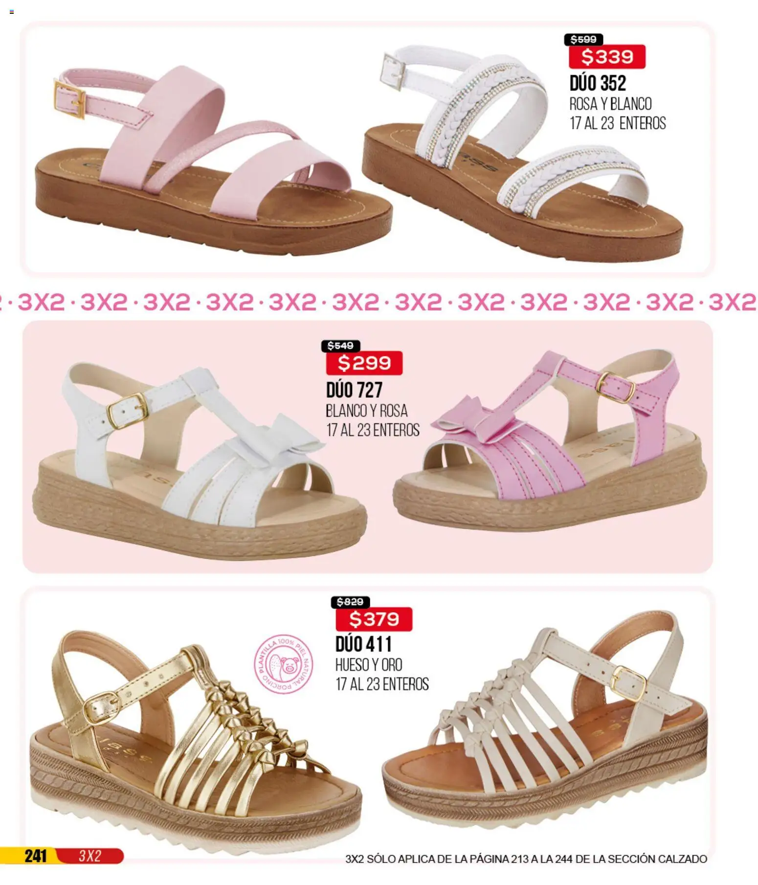 Nuevas ofertas de Cklass válidas en toda la República Mexicana desde el 18.03.2026. ¡Encuentra las mejores ofertas en Cklass catálogo Liquidación total calzado! | Página: 242