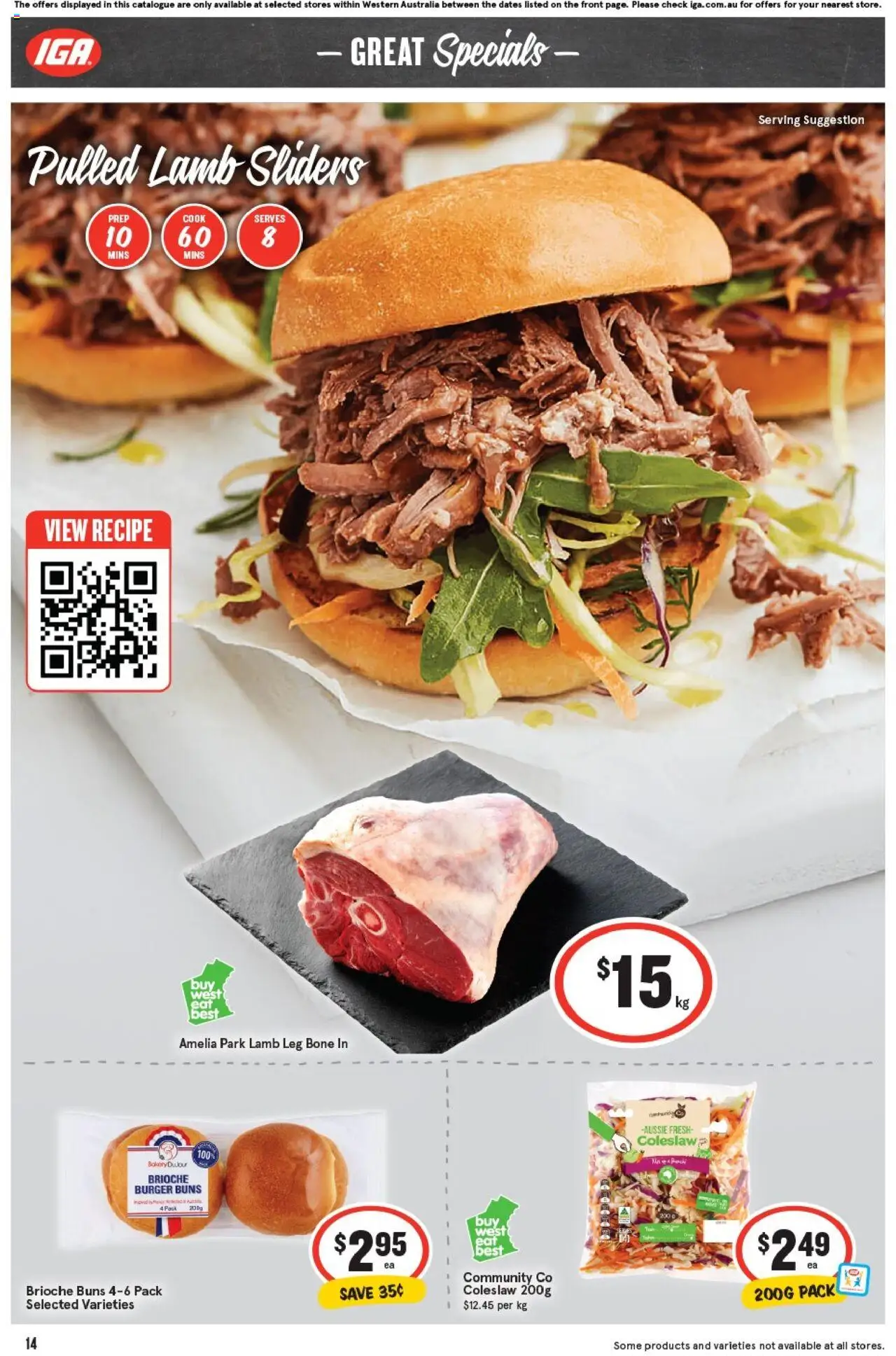 IGA catalogue - valid from 15.10.2025 | Page: 17 | Products: Lamb, Bakery
