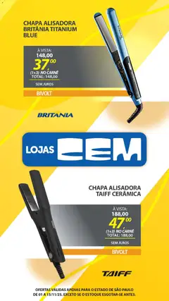 Lojas Cem - Ofertas atuais - Pré-Visualização do folheto da loja Lojas Cem, válido de 01.11.2025 | Página: 136 | Produtos: Carne