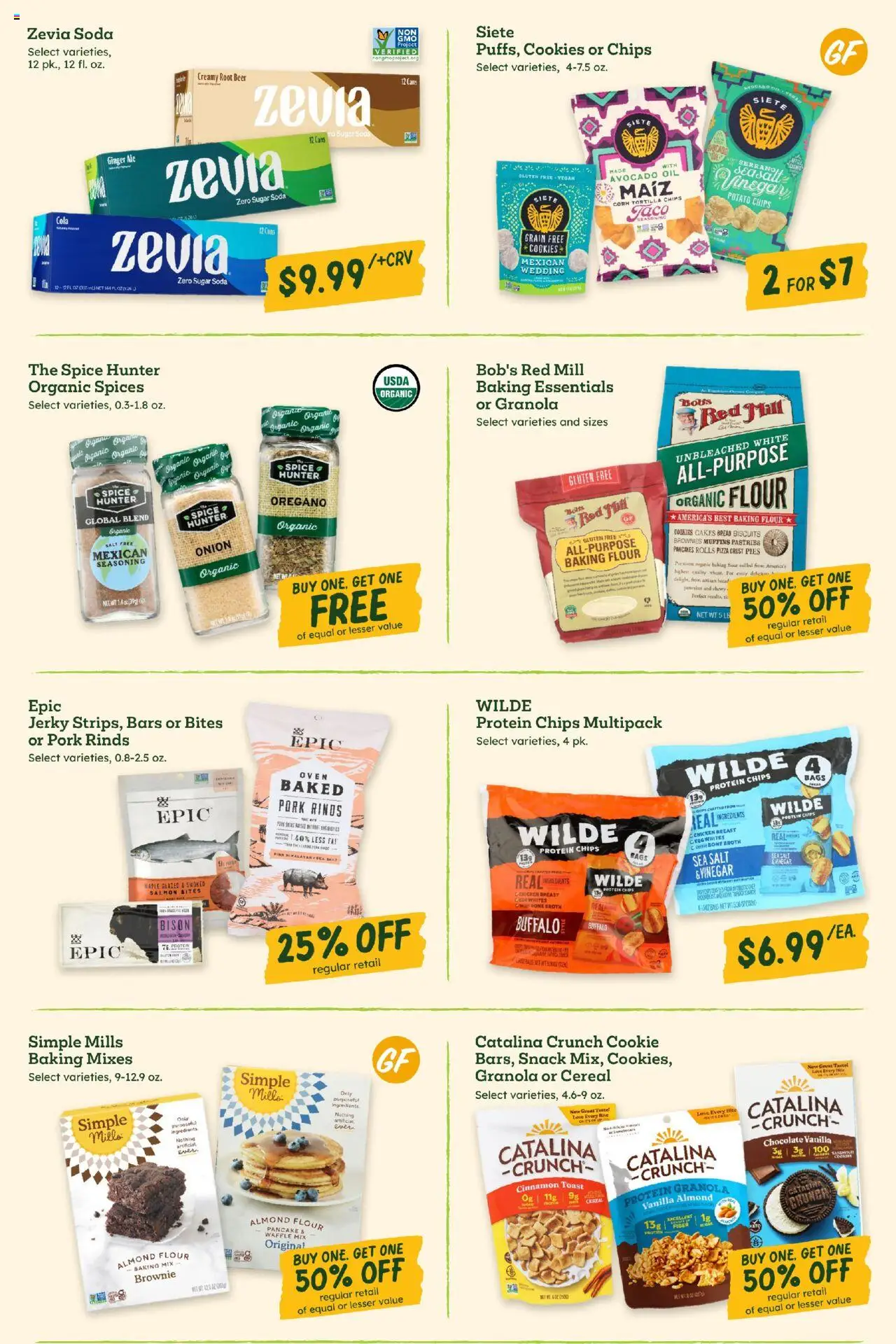 Sprouts Weekly Ad - valid from 22.10.2025 | Page: 8 | Products: Ginger, Spices, Salt, Onion