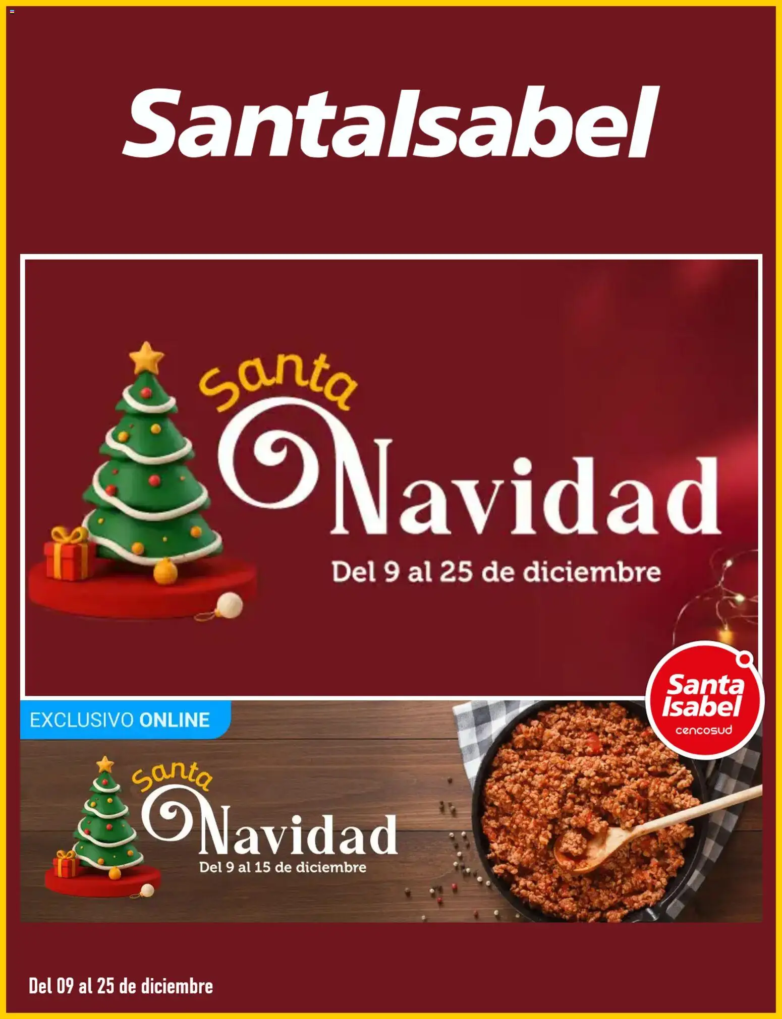 Santa Isabel ofertas  │ válido desde el 09.12.2025 | Página: 1