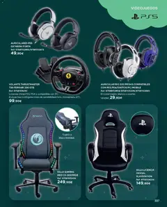 Vista previa de El Corte Inglés catálogo Juguetes, nuevo folleto de la tienda, válido en México a partir del 27.10.2025 | Página: 397 | Productos: Silla, Playstation