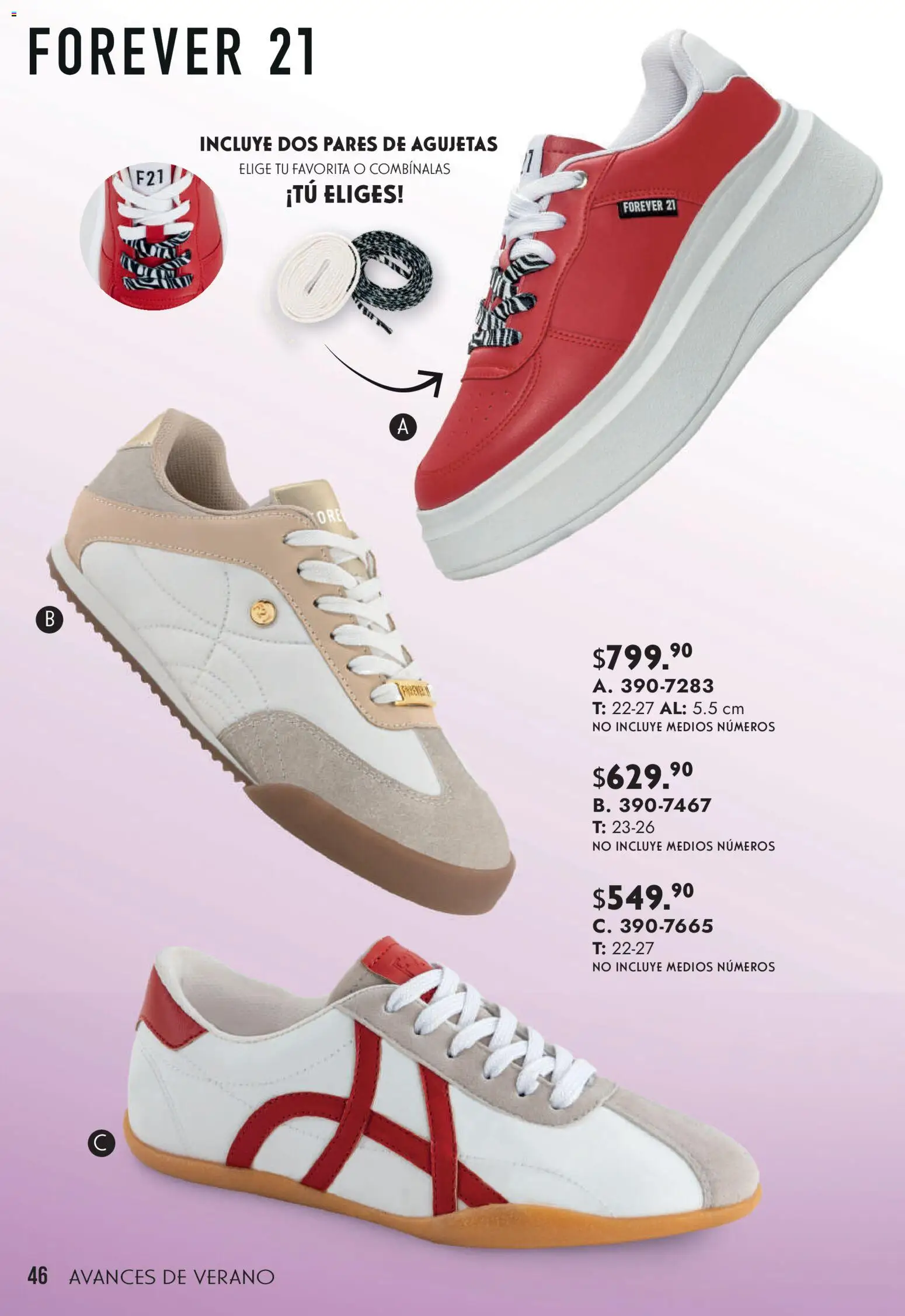 Nuevas ofertas de Andrea válidas en toda la República Mexicana desde el 22.03.2026. ¡Encuentra las mejores ofertas en Andrea catálogo Avances de Verano! | Página: 46