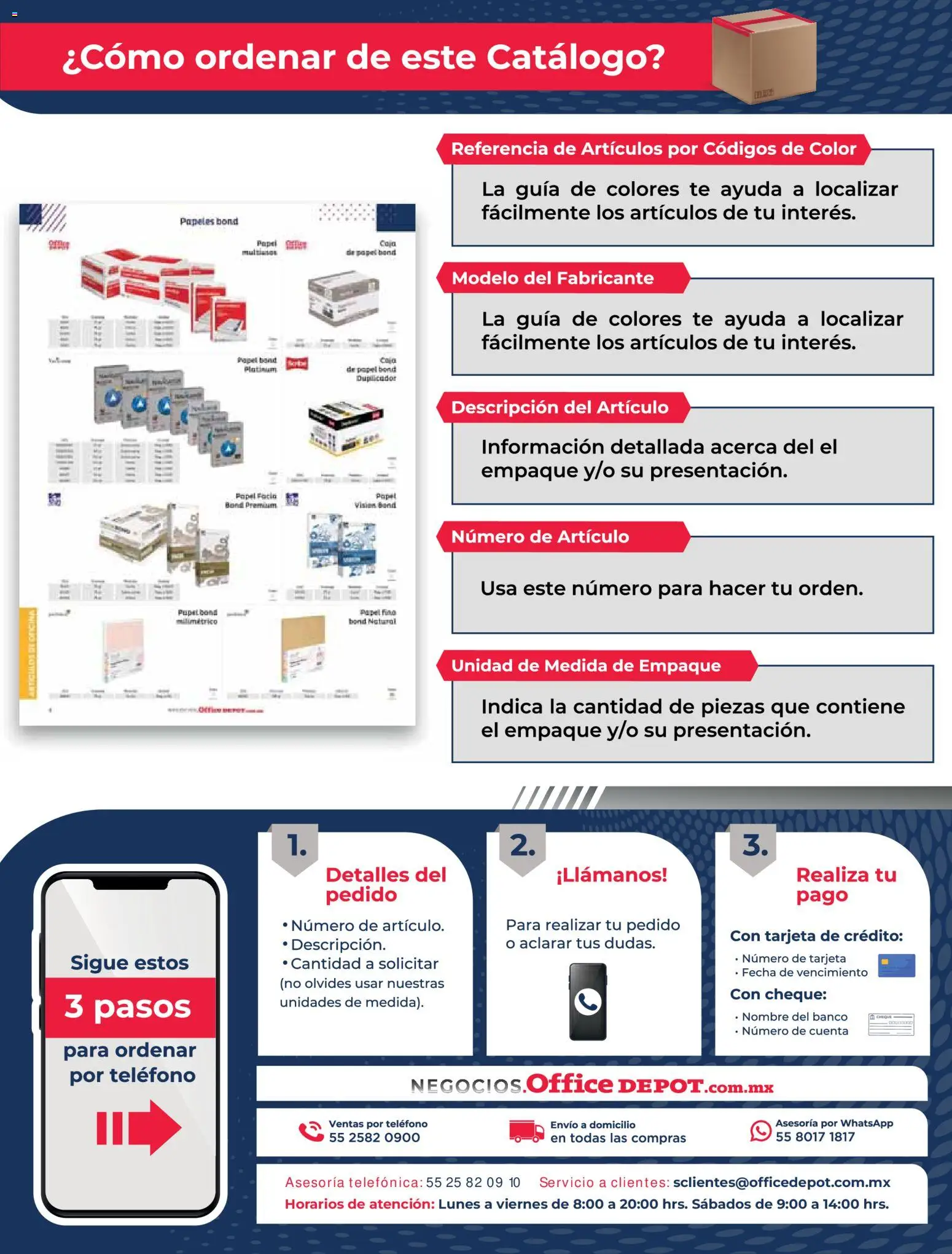 Nuevas ofertas de Office Depot válidas en toda la República Mexicana desde el 12.01.2026. ¡Encuentra las mejores ofertas en Office Depot catálogo 2026! | Página: 2 | Productos: Banco, Té, Caja, Teléfono