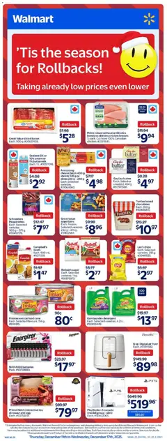 Preview of Walmart weekly flyer from shop Walmart valid from 11.12.2025