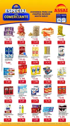 Encarte Assaí Atacadista - Folheto - Pré-Visualização do folheto da loja Assaí Atacadista, válido de 26.01.2026