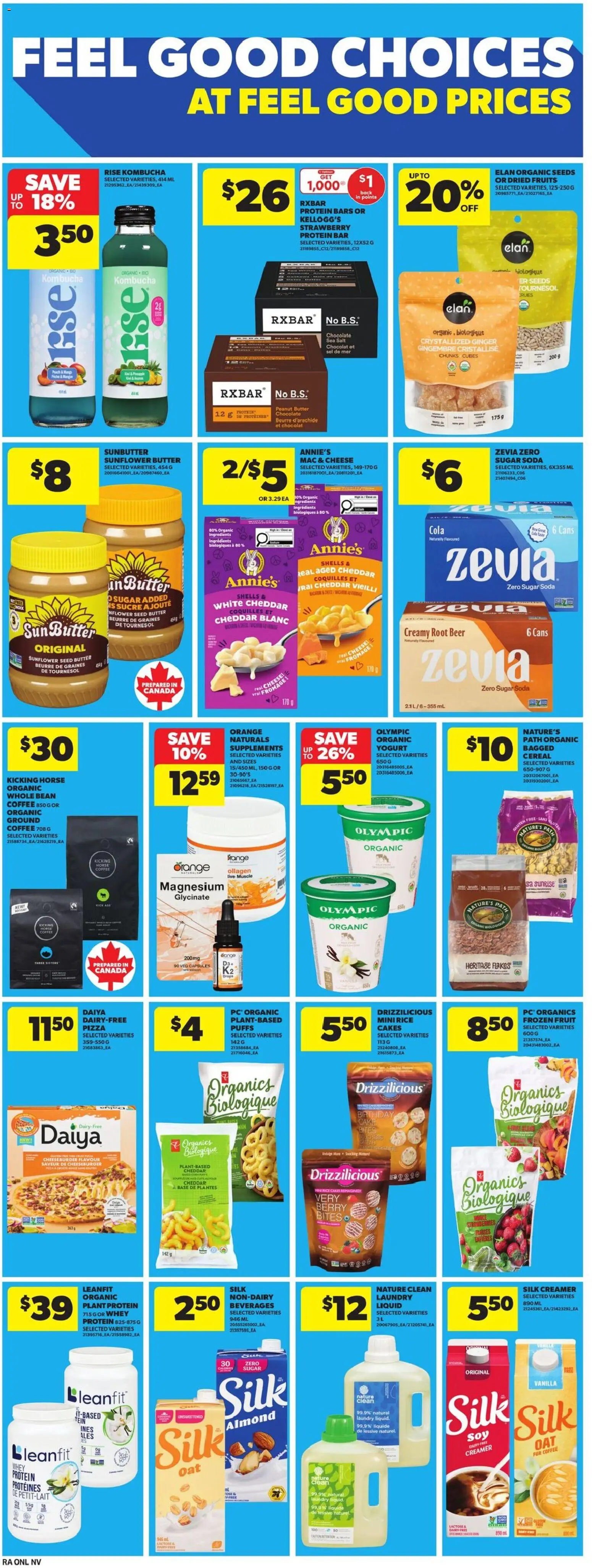 Atlantic Superstore flyer valid from 23.04.2026 | Page: 18 | Products: Rice, Butter, Yogurt, Beer