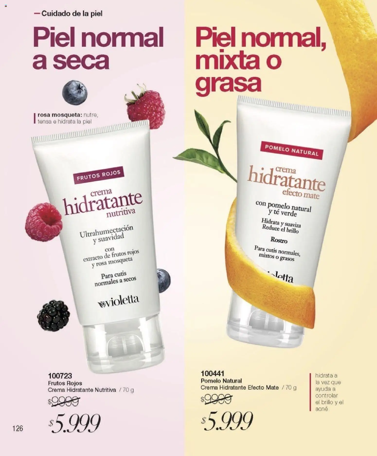 Violetta catálogo │ válido desde el 01.12.2025 | Página: 126 | Productos: Mate, Brillo, Pomelo, Crema