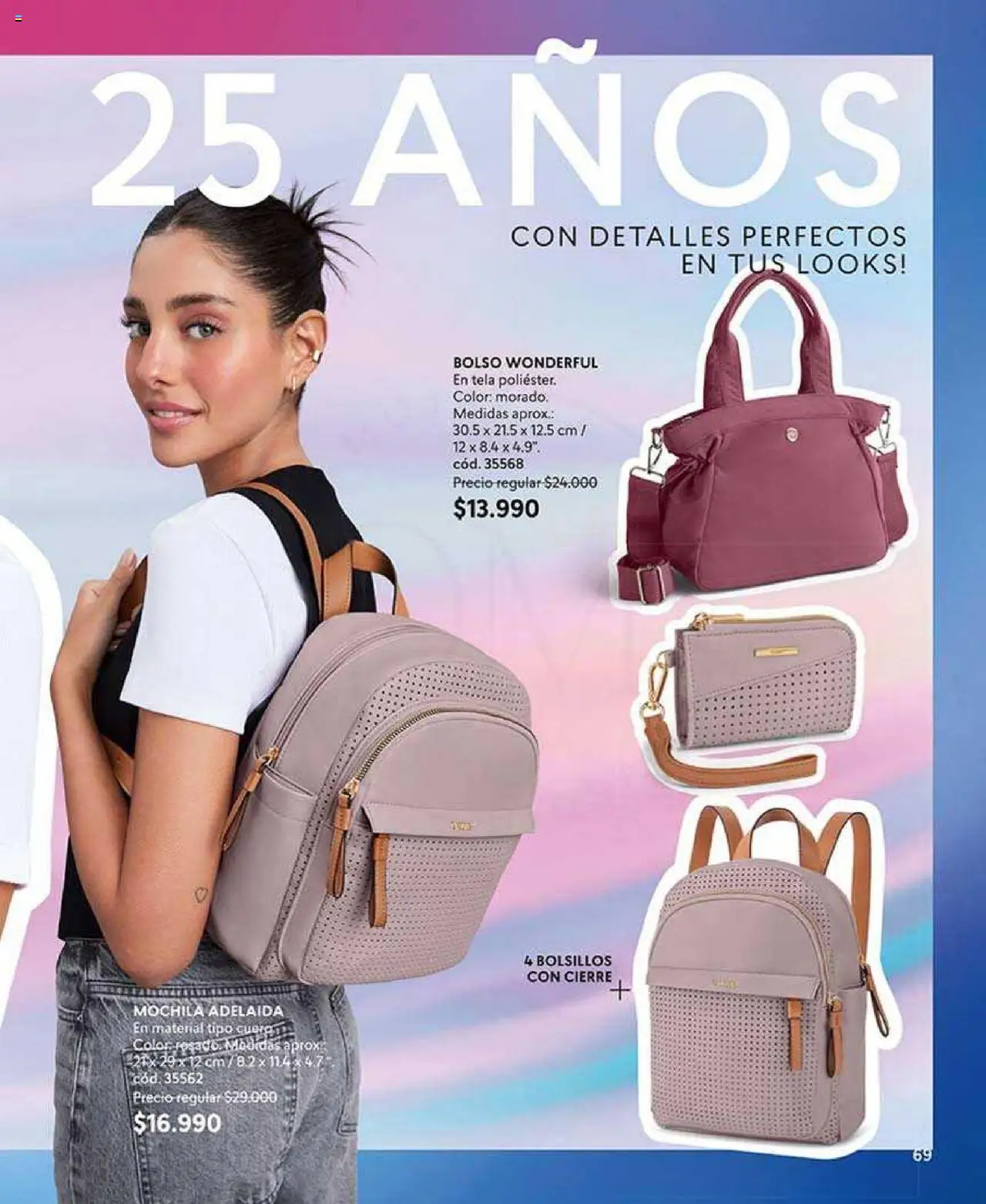 Catálogo CyZone Campaña 10 │ válido desde el 02.06.2025 | Página: 69 | Productos: Bolso, Mochila