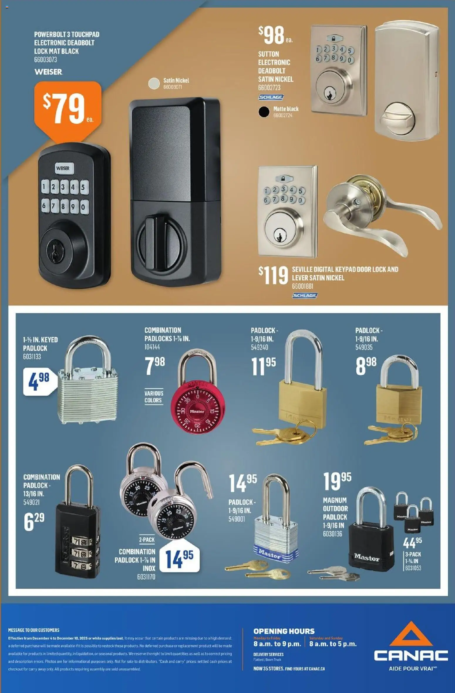 Canac flyer valid from 04.12.2025 | Page: 13