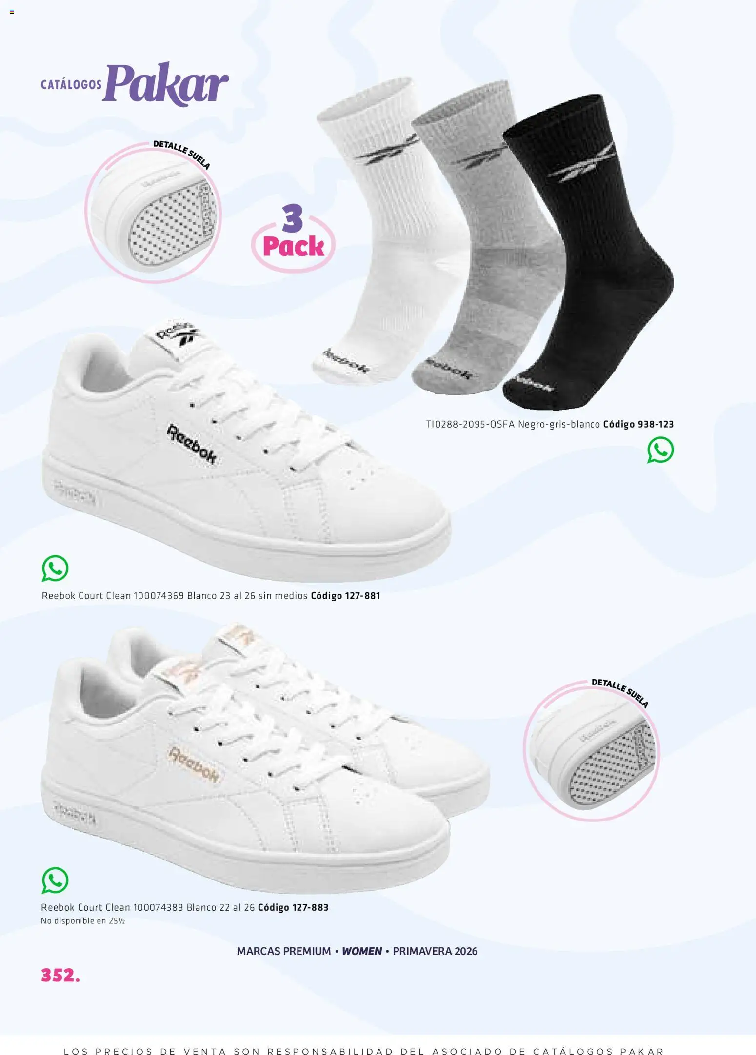 Nuevas ofertas de SC Pakar válidas en toda la República Mexicana desde el 27.02.2026. ¡Encuentra las mejores ofertas en SC Pakar catálogo Premium Women! | Página: 352