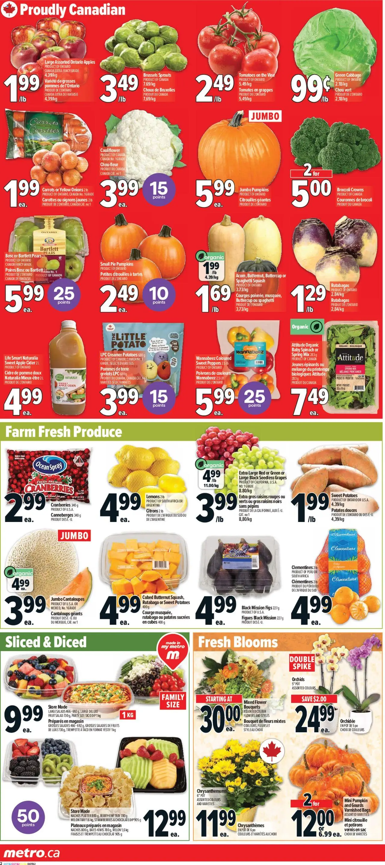 Metro flyer valid from 09.10.2025 | Page: 6 | Products: Potatoes, Chocolate, Apples, Tomatoes