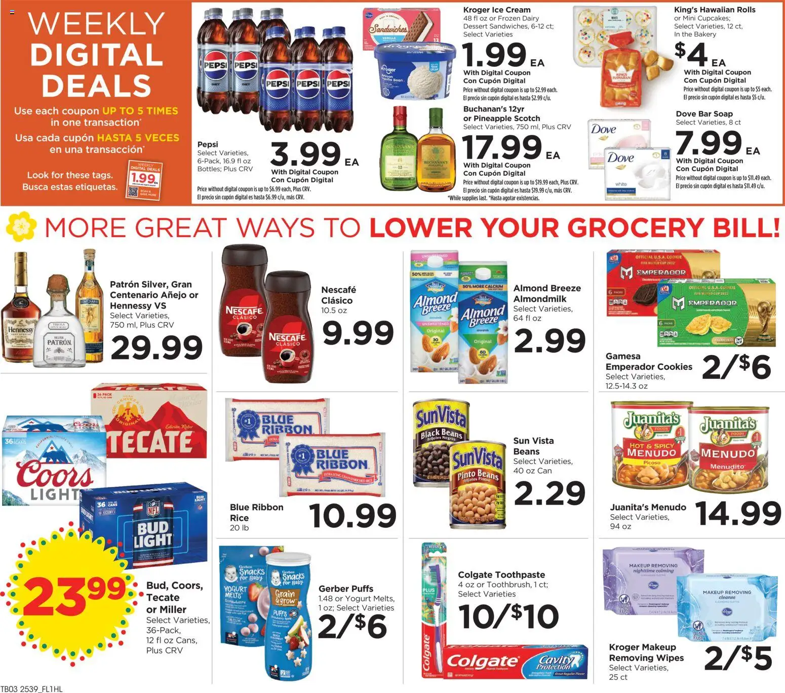 Food 4 Less Weekly Ad - valid from 29.10.2025 | Page: 6 | Products: Pineapple, Cream, Cookies, Bar Soap