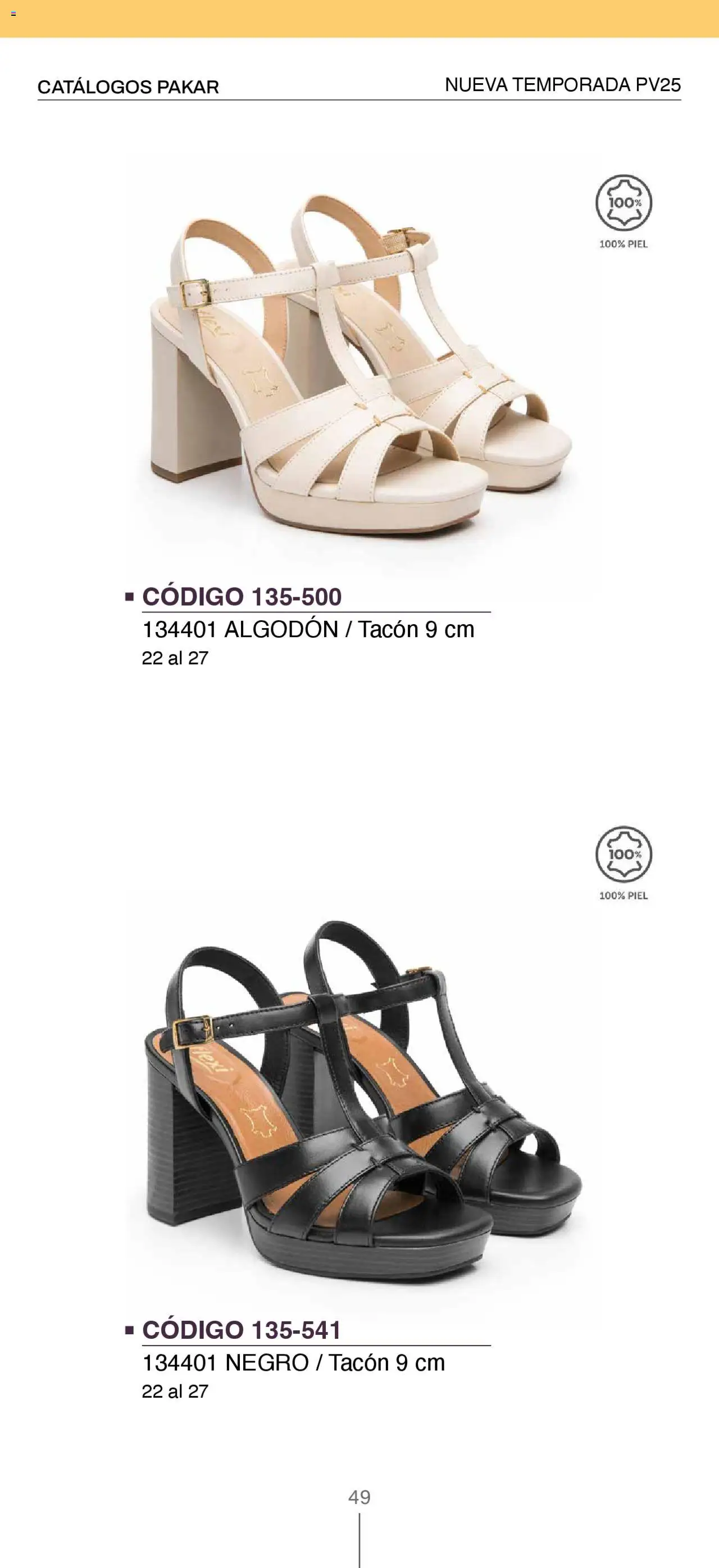 Nuevas ofertas de SC Pakar válidas en toda la República Mexicana desde el 14.04.2025. ¡Encuentra las mejores ofertas en SC Pakar catálogo Flexi! | Página: 49 | Productos: Algodón