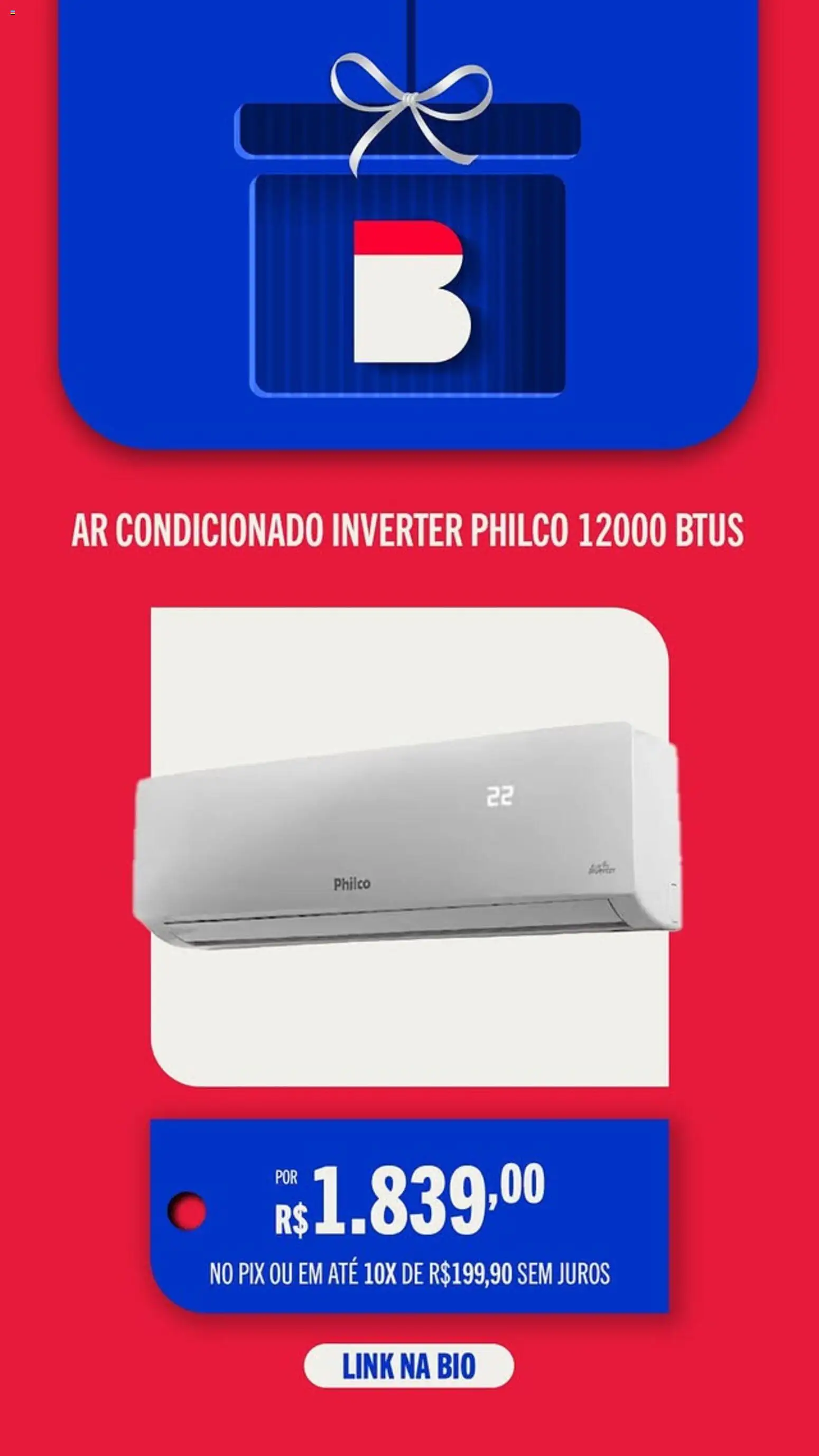 Casas Bahia Folheto - válido de 12.12.2025 | Página: 3 | Produtos: Ar condicionado inverter