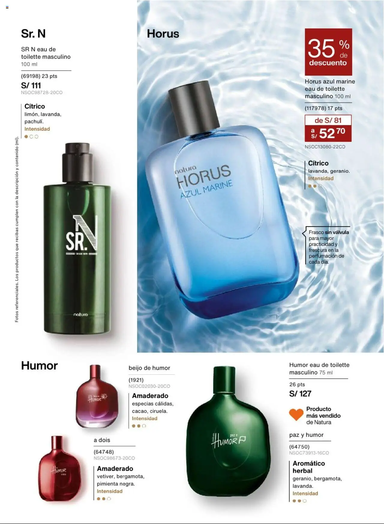 Catálogo Natura válido desde 03.09.2025 | Página: 41 | Productos: EAU de Toilette