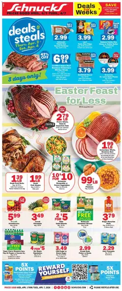 Preview of Schnucks weekly ads valid from 01.04.2026
