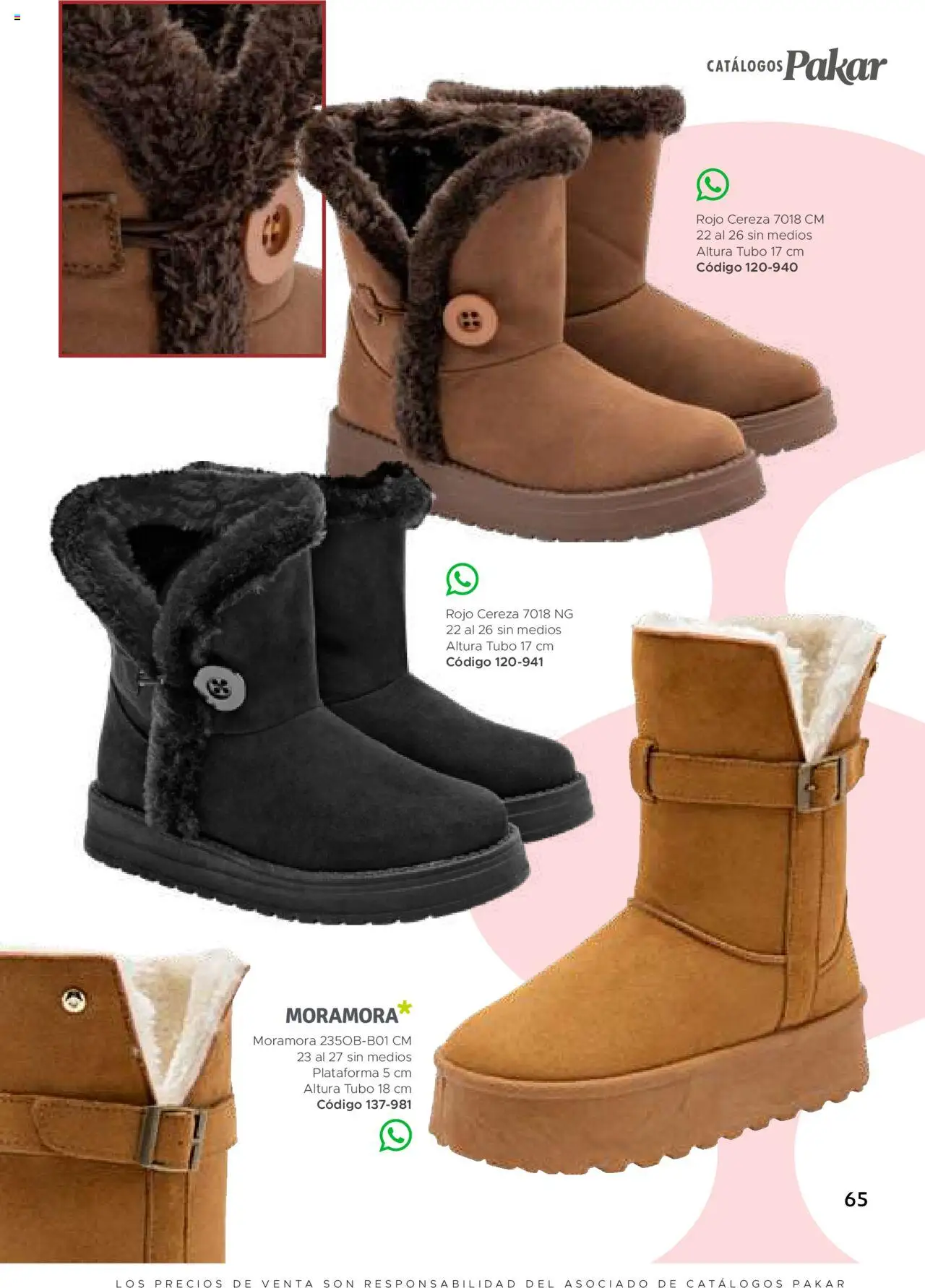 Nuevas ofertas de SC Pakar válidas en toda la República Mexicana desde el 24.07.2025. ¡Encuentra las mejores ofertas en SC Pakar - Catálogo Bota! | Página: 65