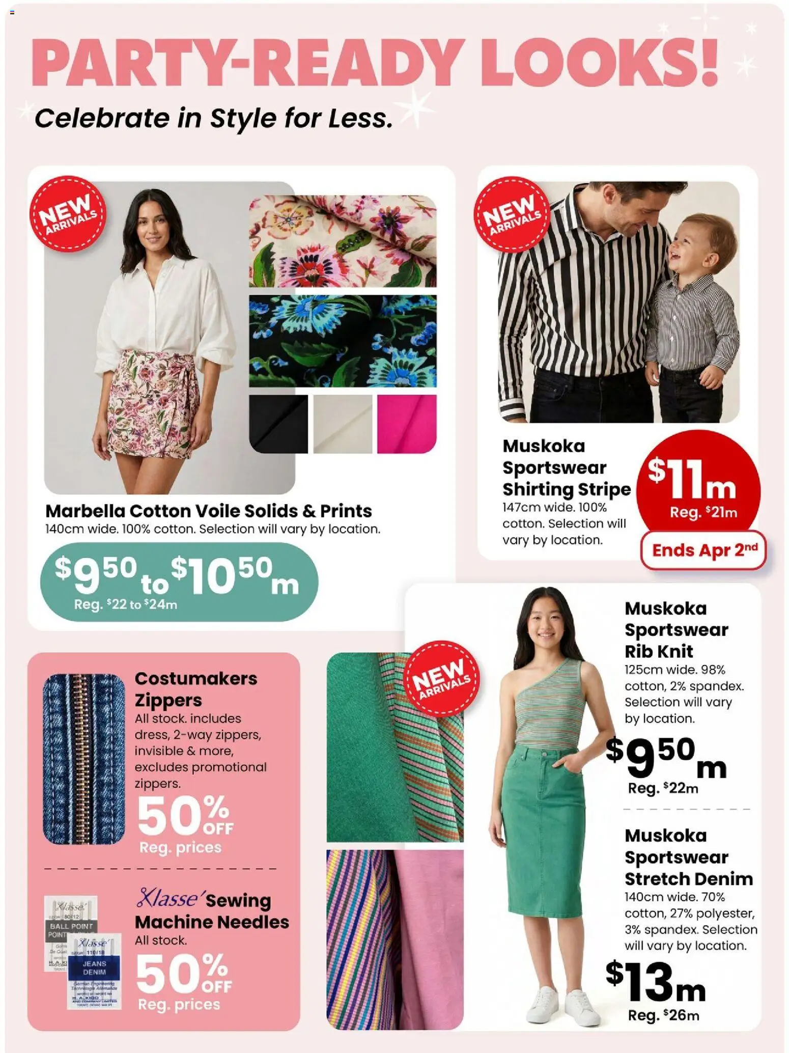 Fabricland flyer valid from 02.03.2026 | Page: 8 | Products: Jeans