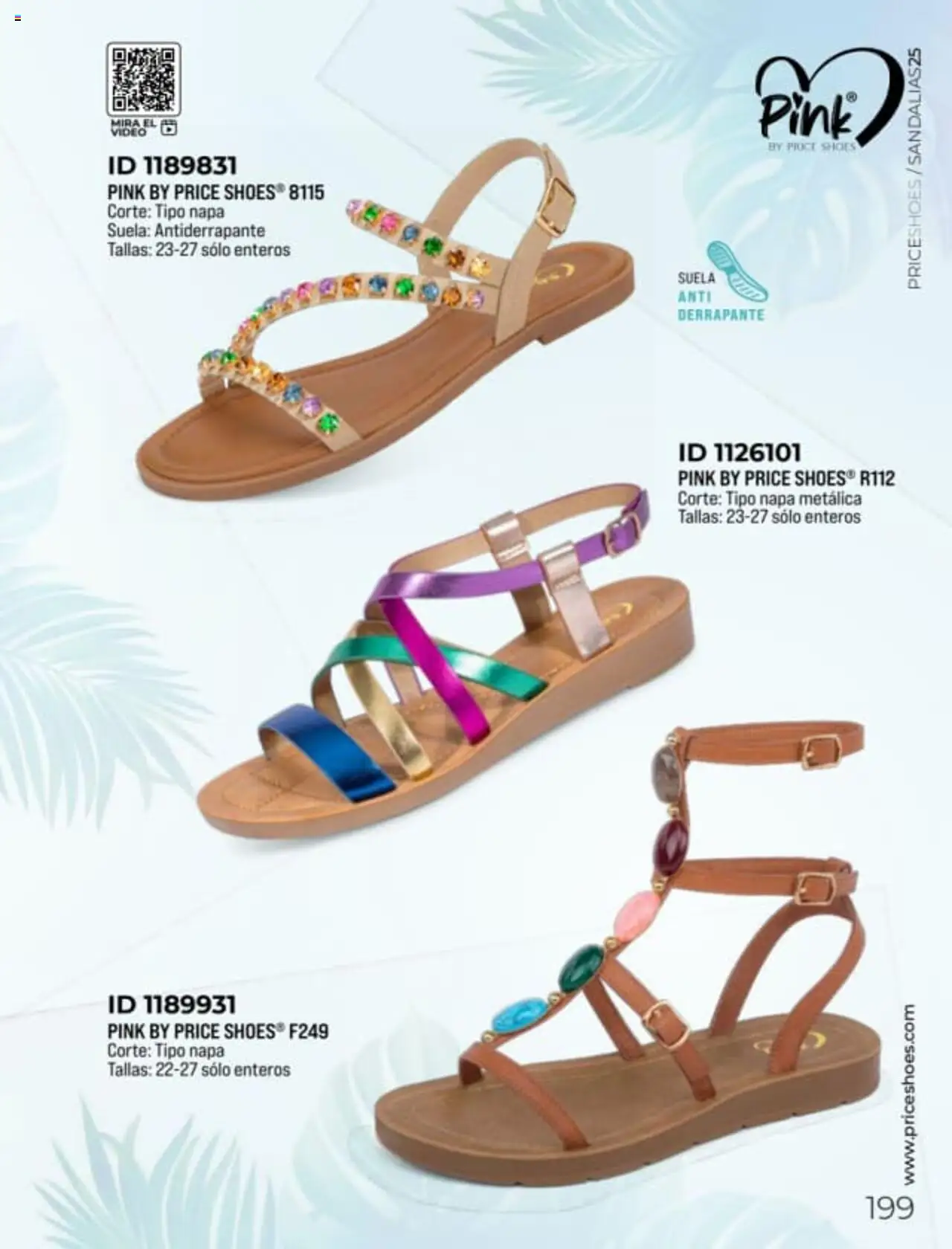 Nuevas ofertas de Price Shoes válidas en toda la República Mexicana desde el 27.01.2025. ¡Encuentra las mejores ofertas en Price Shoes catálogo Sandalias! | Página: 199 | Productos: Video