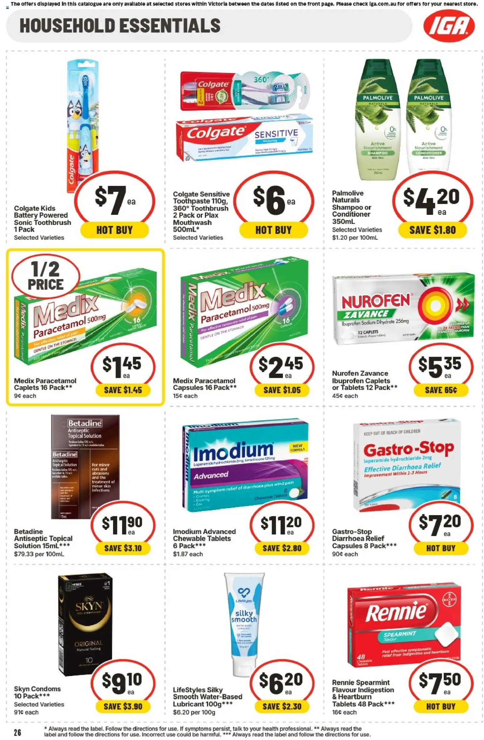 IGA catalogue - valid from 31.12.2025 | Page: 29 | Products: Nappies, Water, Pants