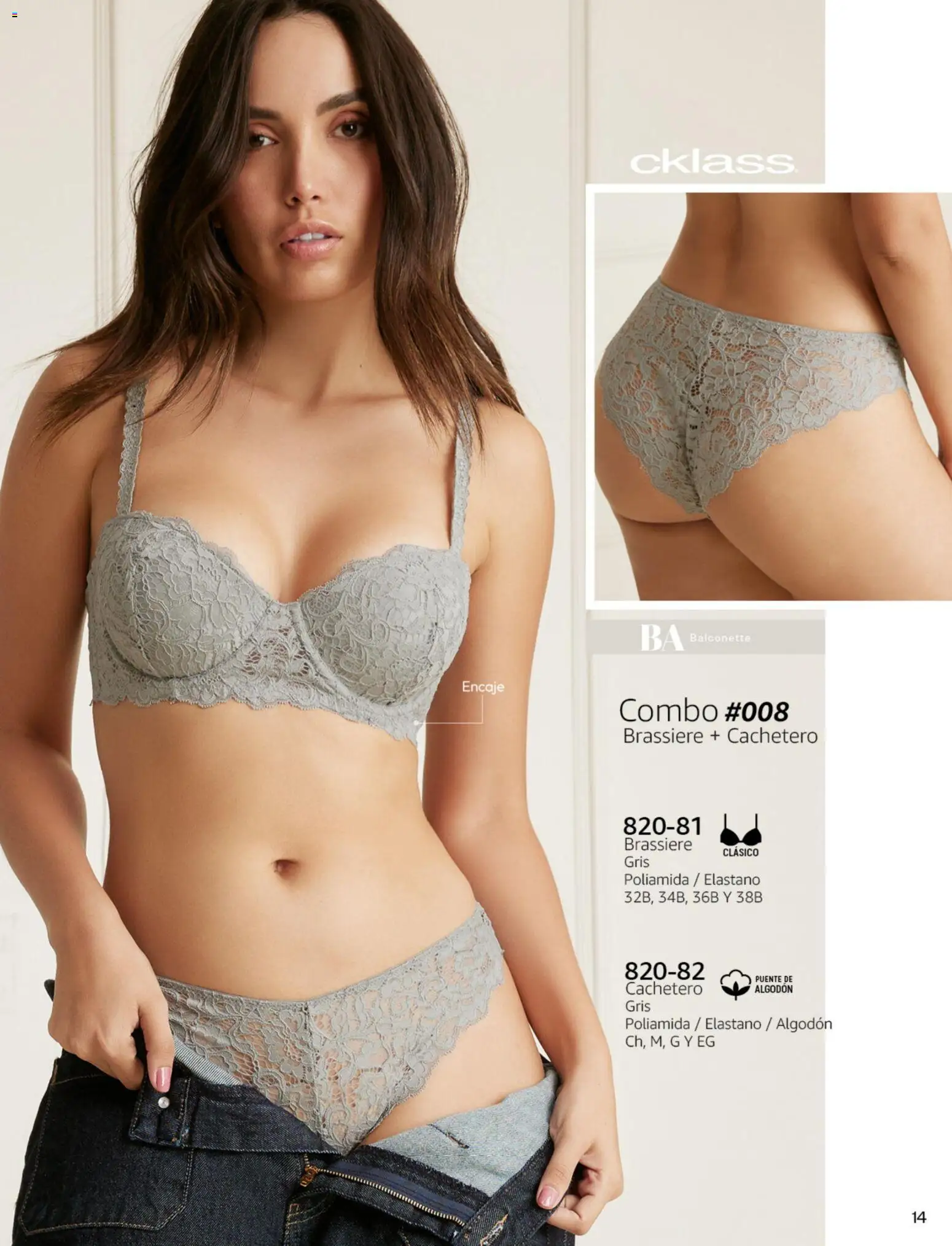 Nuevas ofertas de Cklass válidas en toda la República Mexicana desde el 02.01.2026. ¡Encuentra las mejores ofertas en Cklass catálogo Secrets! | Página: 15 | Productos: Algodón, Cachetero