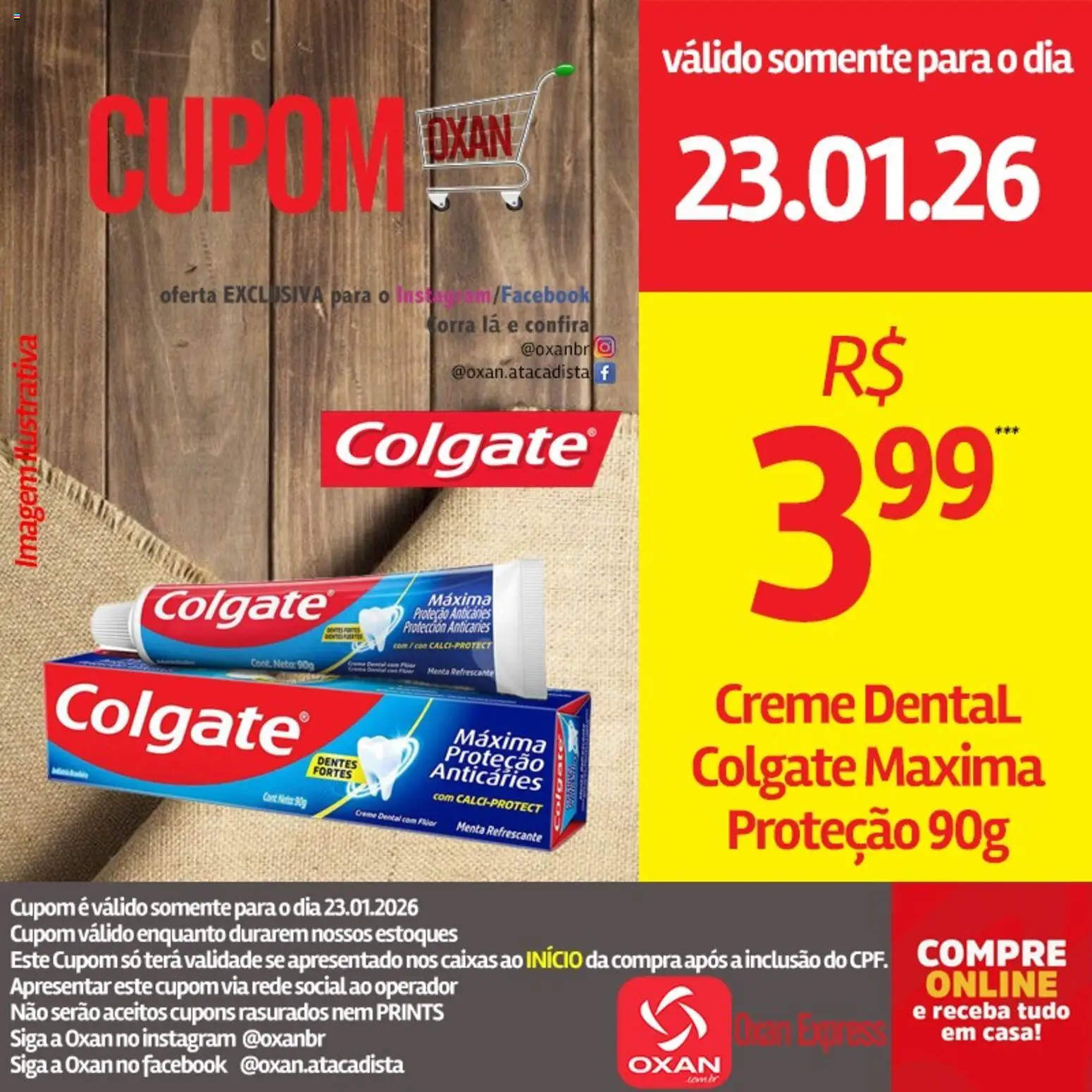 Oxan Atacadista Folheto - válido de 23.01.2026 | Página: 15 | Produtos: Creme, Creme dental