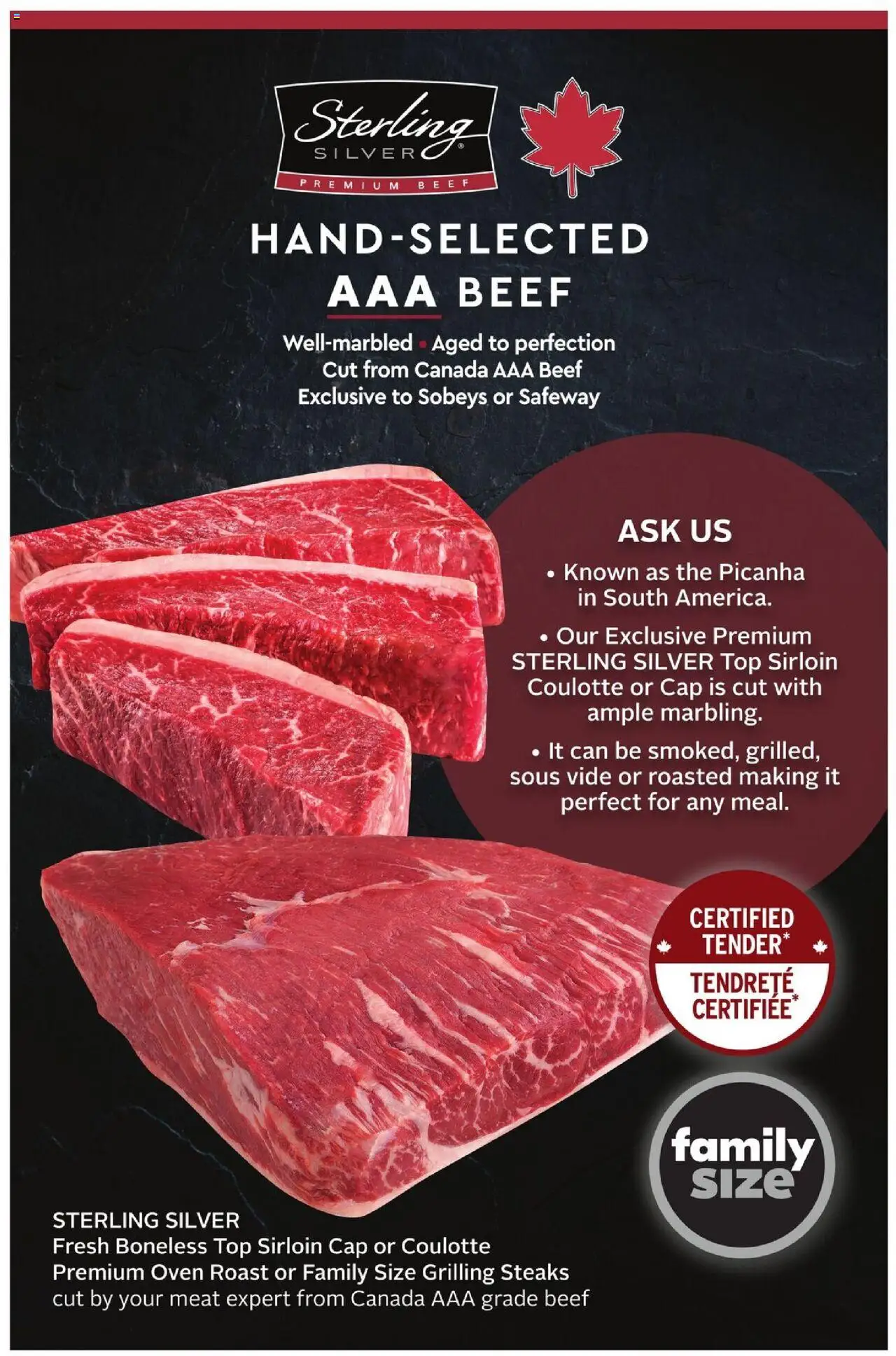 Sobeys flyer valid from 18.09.2025 | Page: 19 | Products: Beef, Cap, Oven
