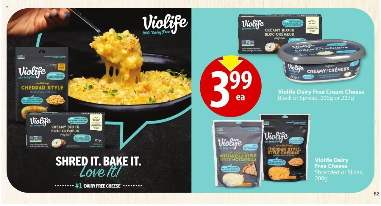 Save on foods flyer valid from 02.10.2025 | Page: 29 | Products: Cream, Cheese