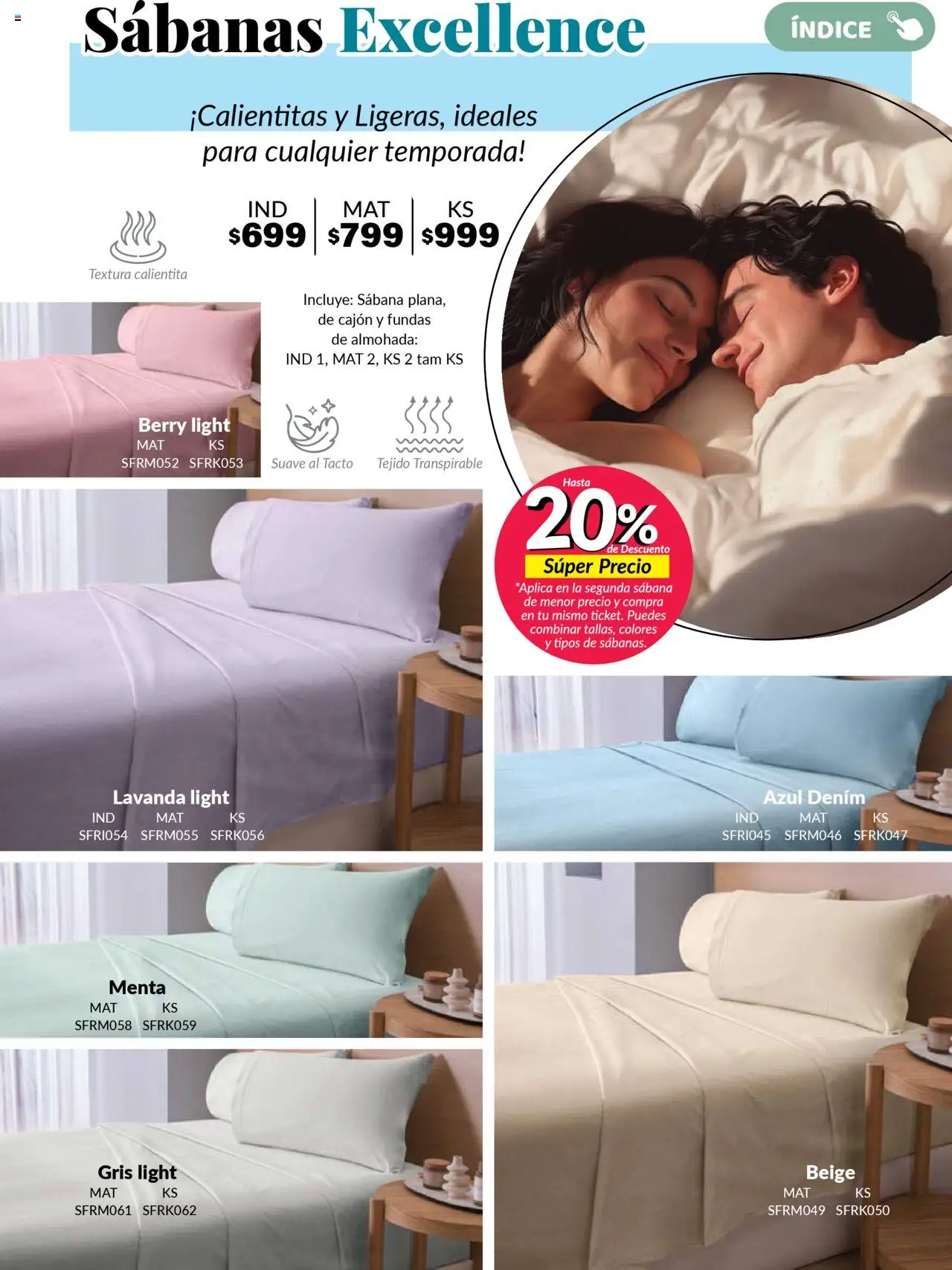 Nuevas ofertas de Colchas Concord válidas en toda la República Mexicana desde el 01.08.2025. ¡Encuentra las mejores ofertas en Colchas Concord - Catálogo! | Página: 504 | Productos: Almohada, Sabanas