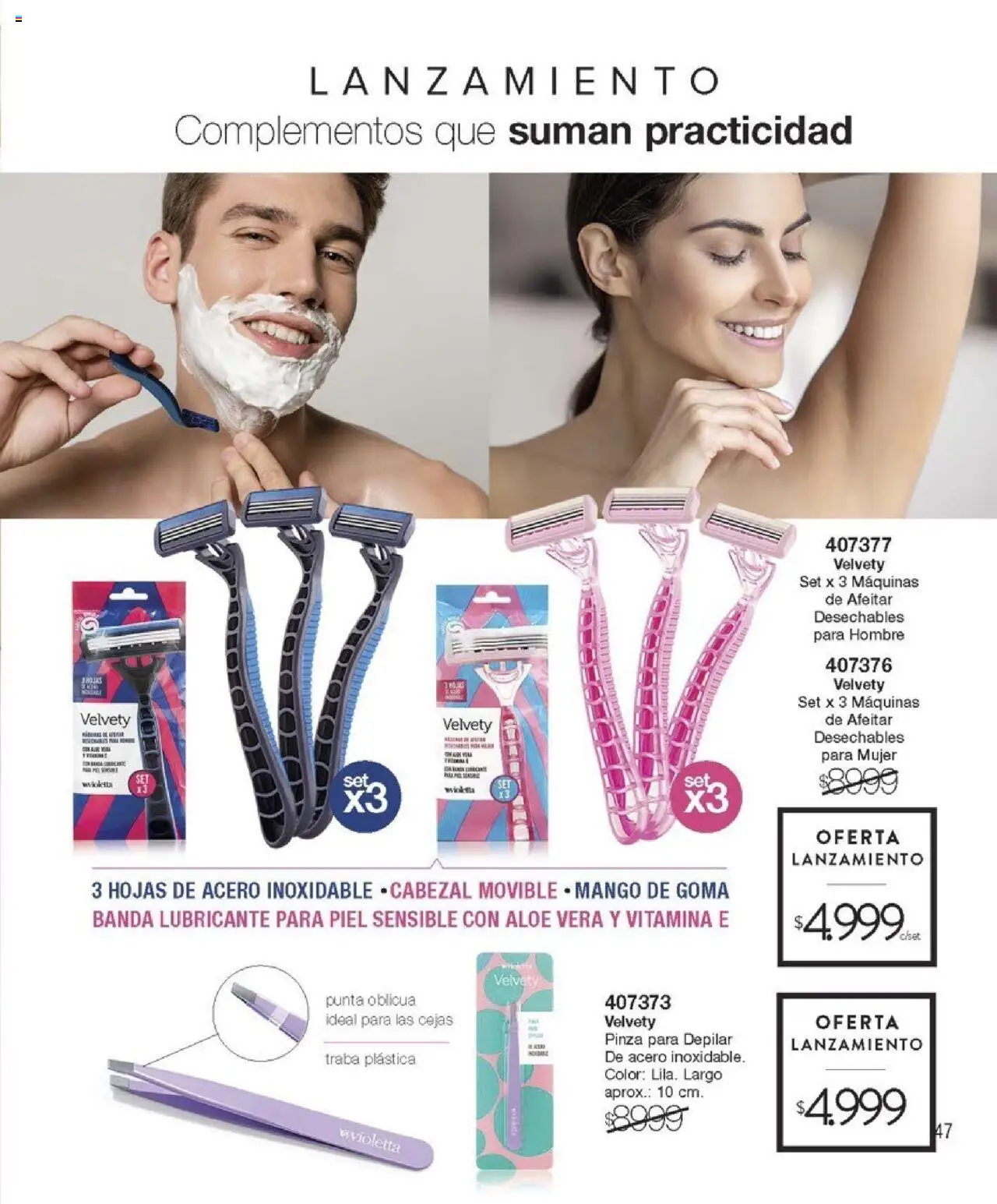Violetta catálogo │ válido desde el 09.10.2025 | Página: 193 | Productos: Pinza, Mango