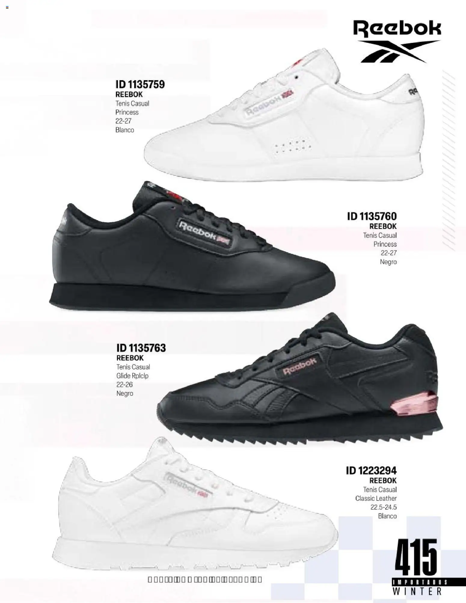 Nuevas ofertas de Price Shoes válidas en toda la República Mexicana desde el 11.11.2025. ¡Encuentra las mejores ofertas en Price Shoes catálogo Importados Winter 2025  ! | Página: 415 | Productos: Tenis