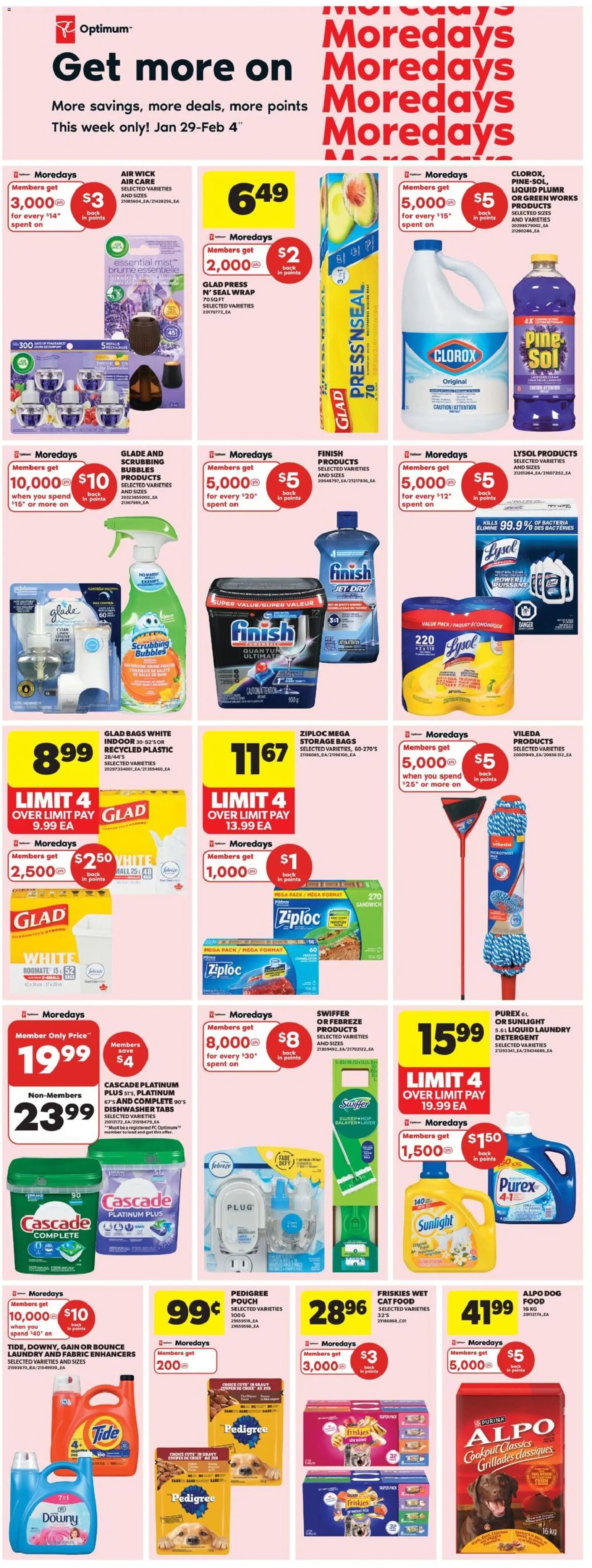 Real Canadian Superstore flyer valid from 29.01.2026 | Page: 13 | Products: PC, Iron, Detergent, Chicken