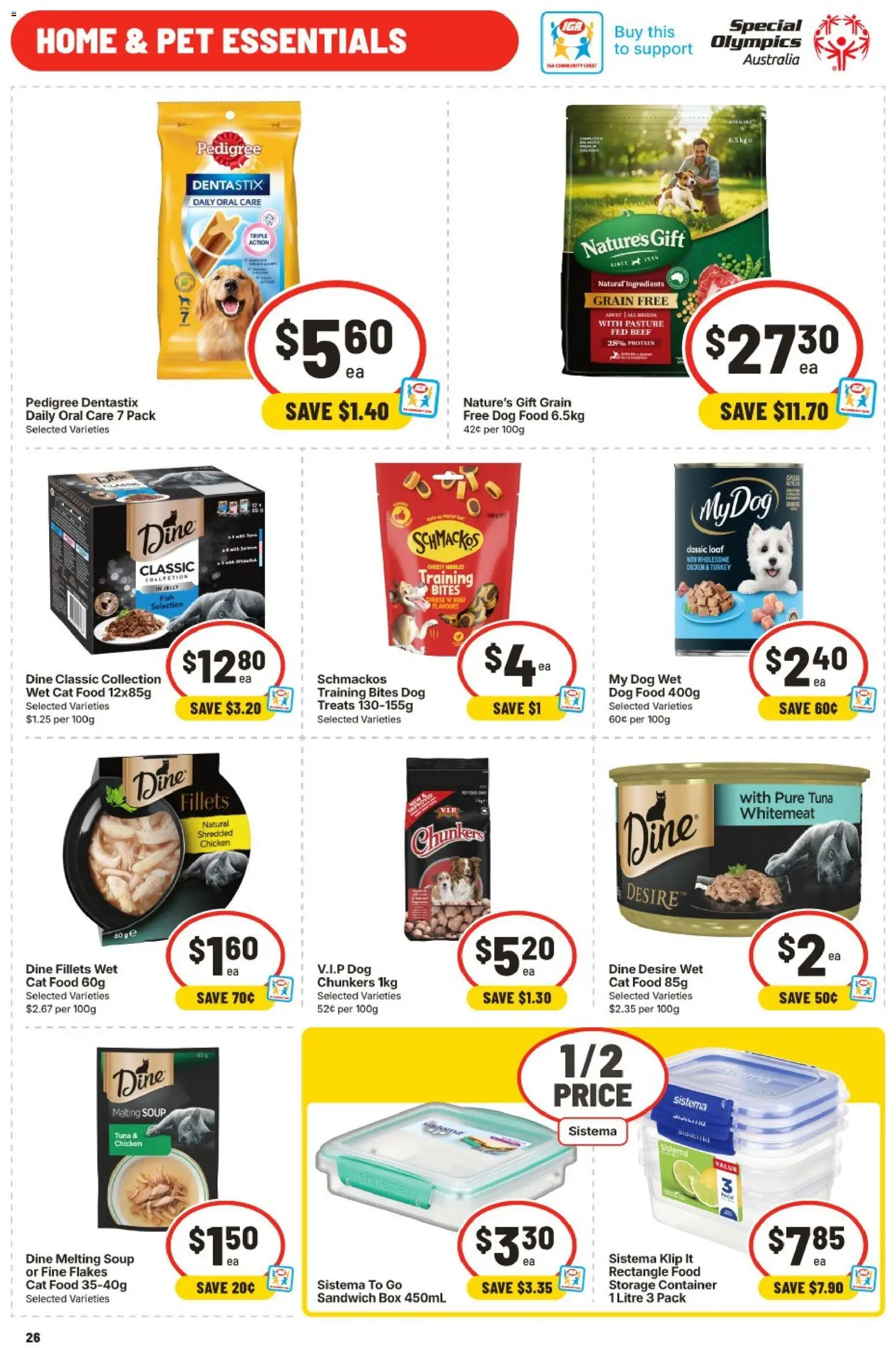 IGA catalogue - valid from 29.04.2026 | Page: 27 | Products: Chicken, Dog food, Flakes, Soup