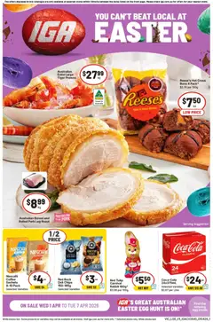 Preview of IGA catalogue  - valid from 01.04.2026