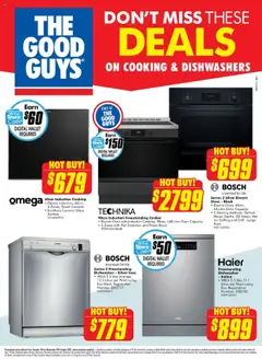 Preview of The Good Guys Cooking & Dishwashers - valid from 13.10.2025 | Page: 30 | Products: Digital, Cooktop, Dishwasher, Grill