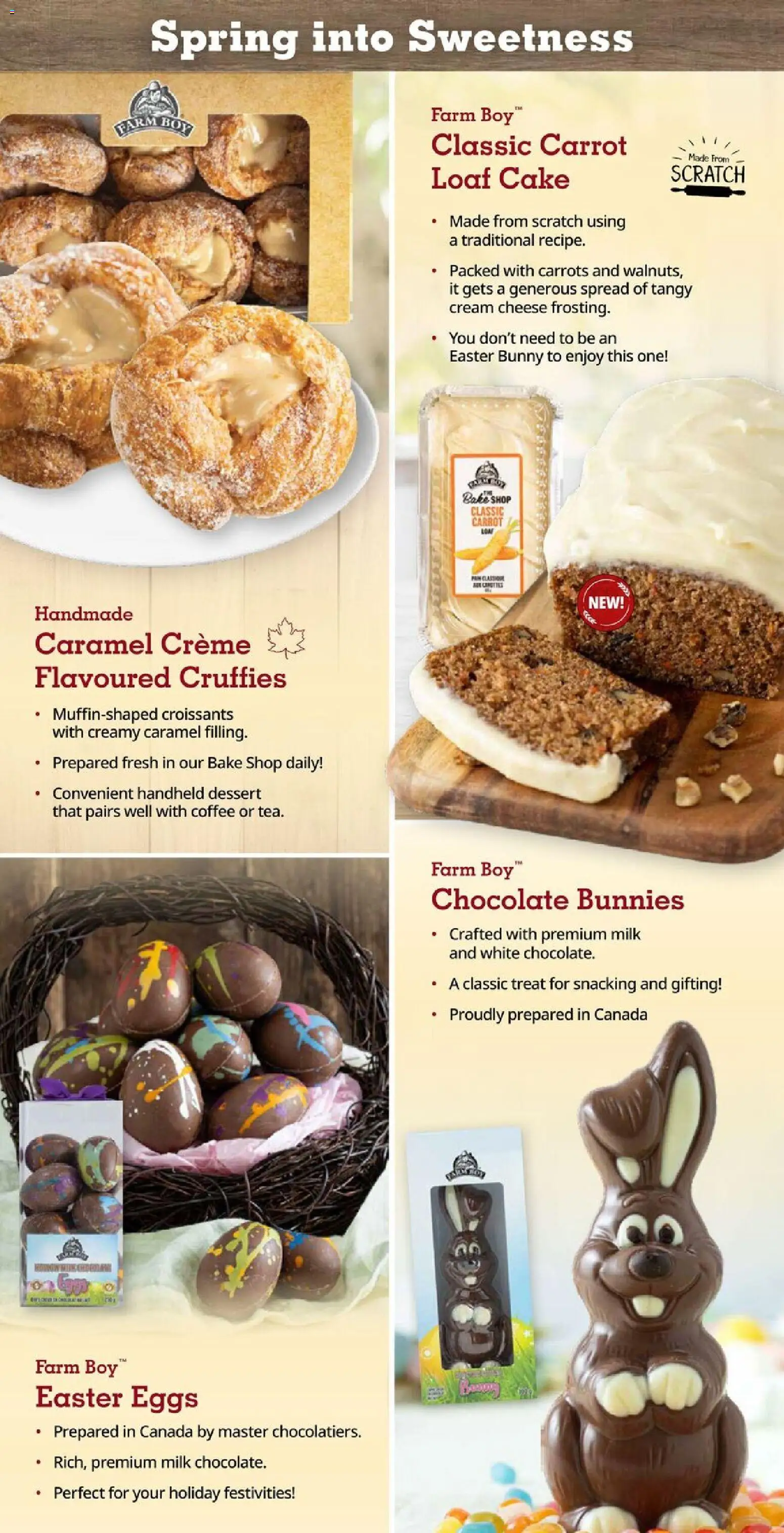 Farm Boy flyer valid from 26.03.2026 | Page: 5 | Products: Carrot, Milk, Coffee, Chocolate
